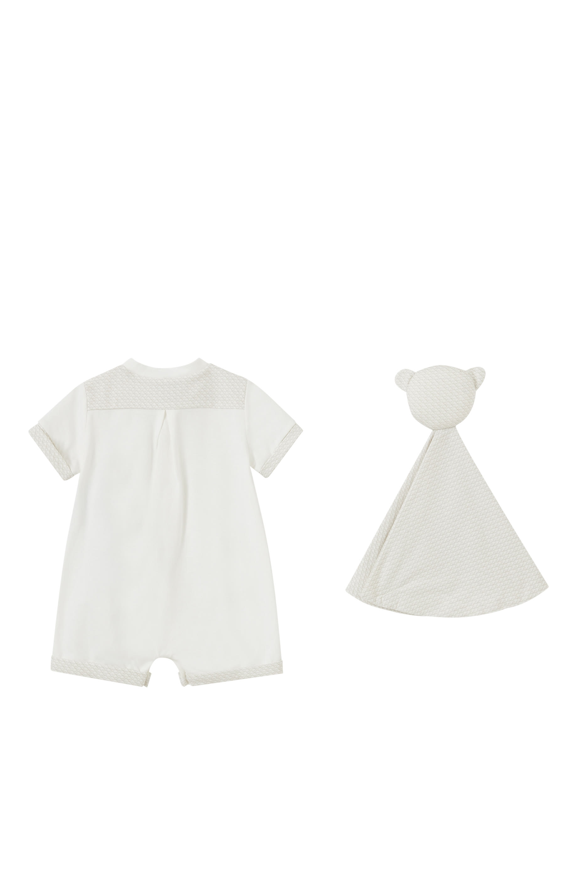 EA Essential Romper & Bear Comforter Set