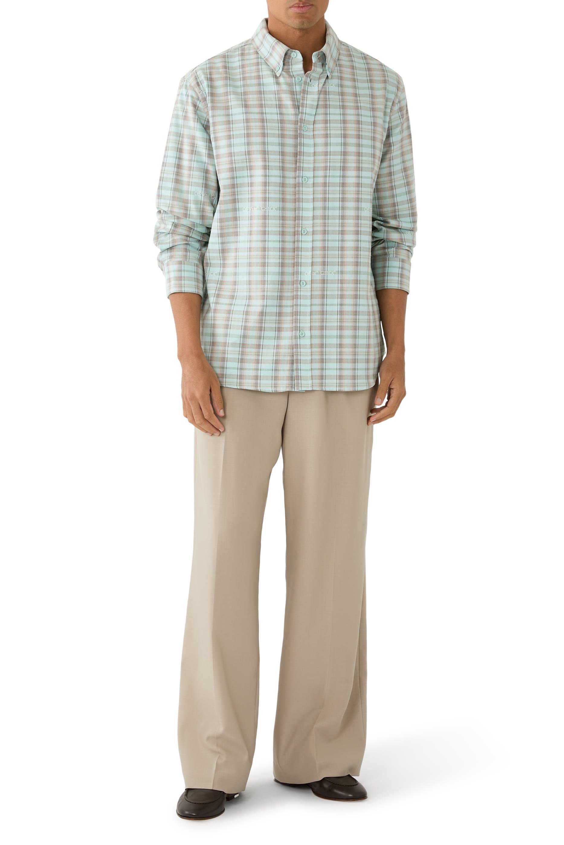  Marker Check Flannel Regular Shirt 