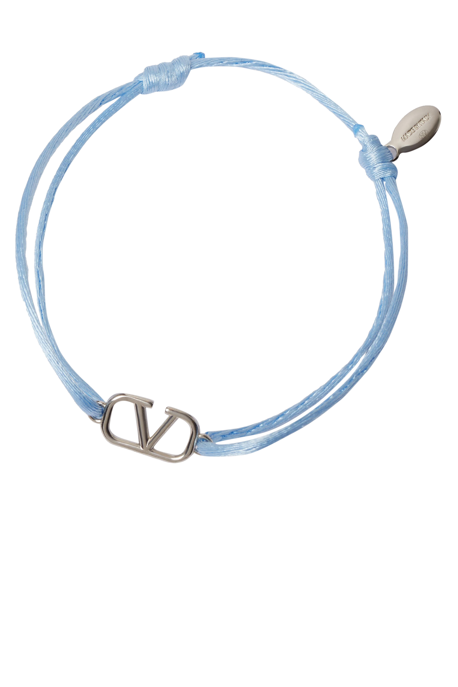  VLogo Signature Cotton Bracelet
