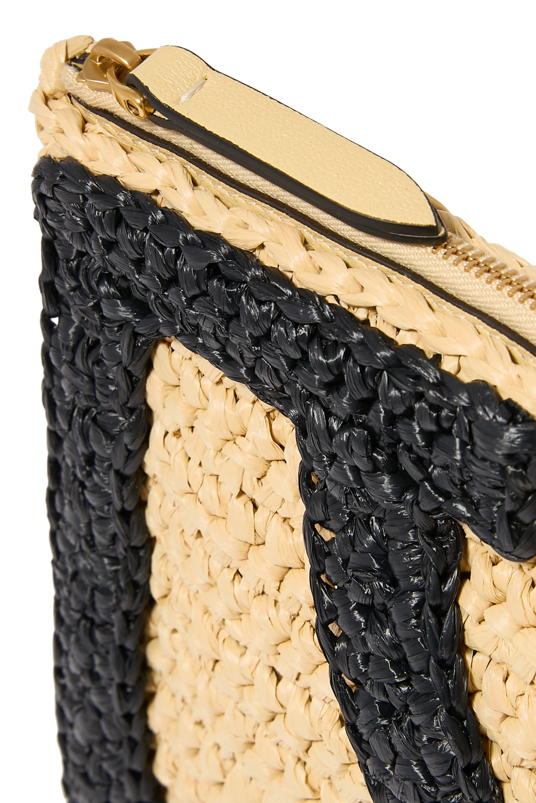 Viva Superstar Synthetic Raffia Pouch