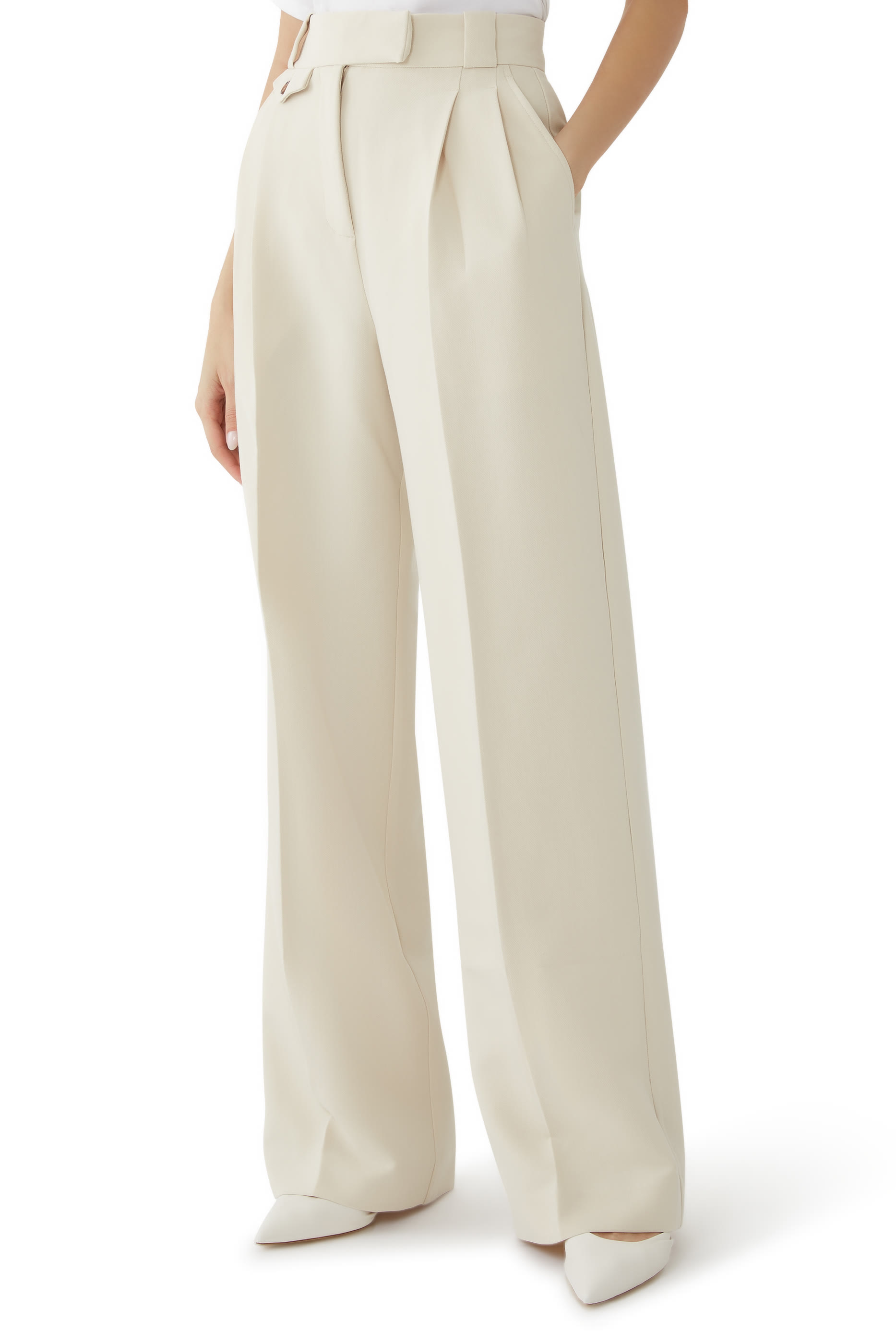 Irena High Waisted Tailored Pants