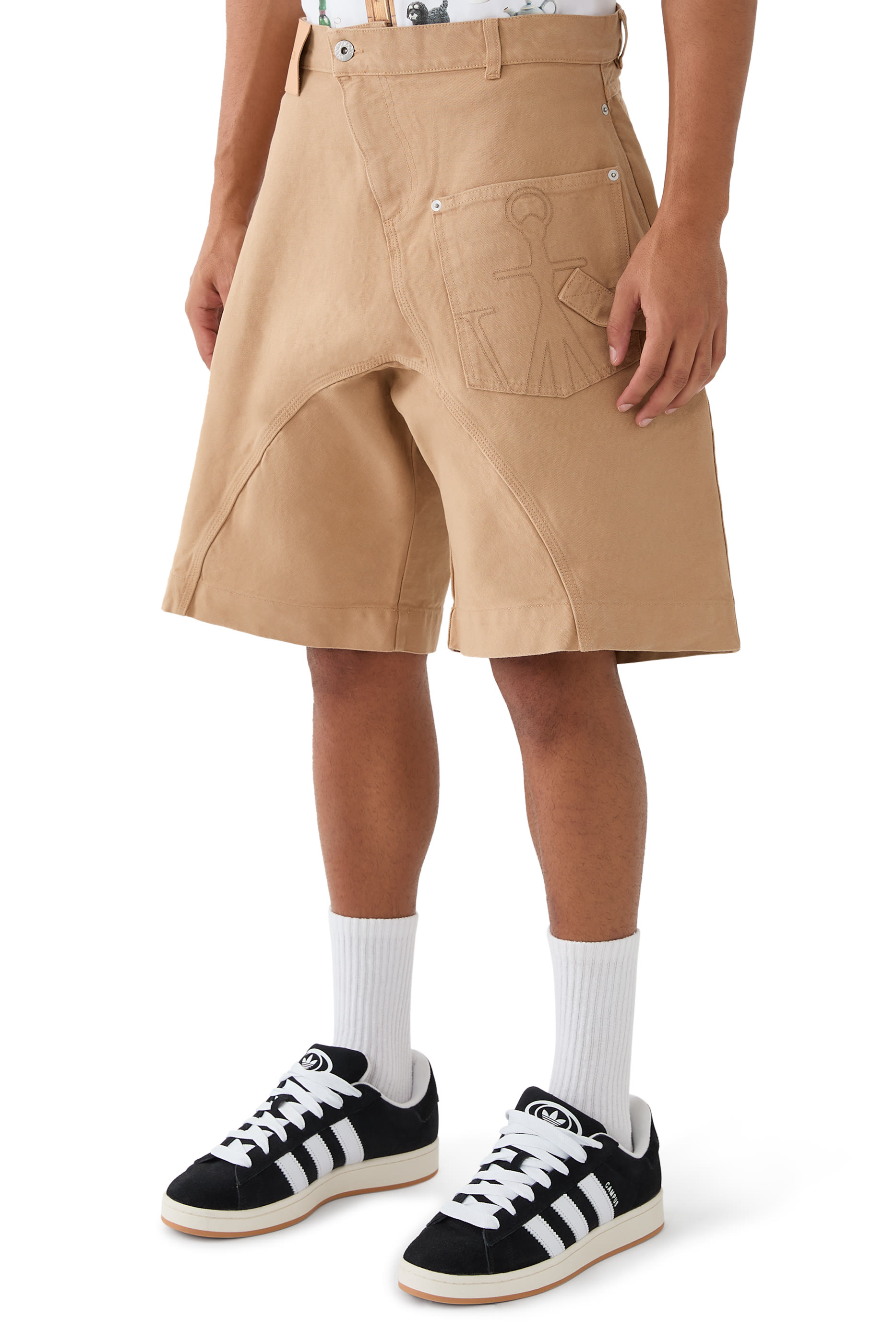 Twisted Workwear Shorts