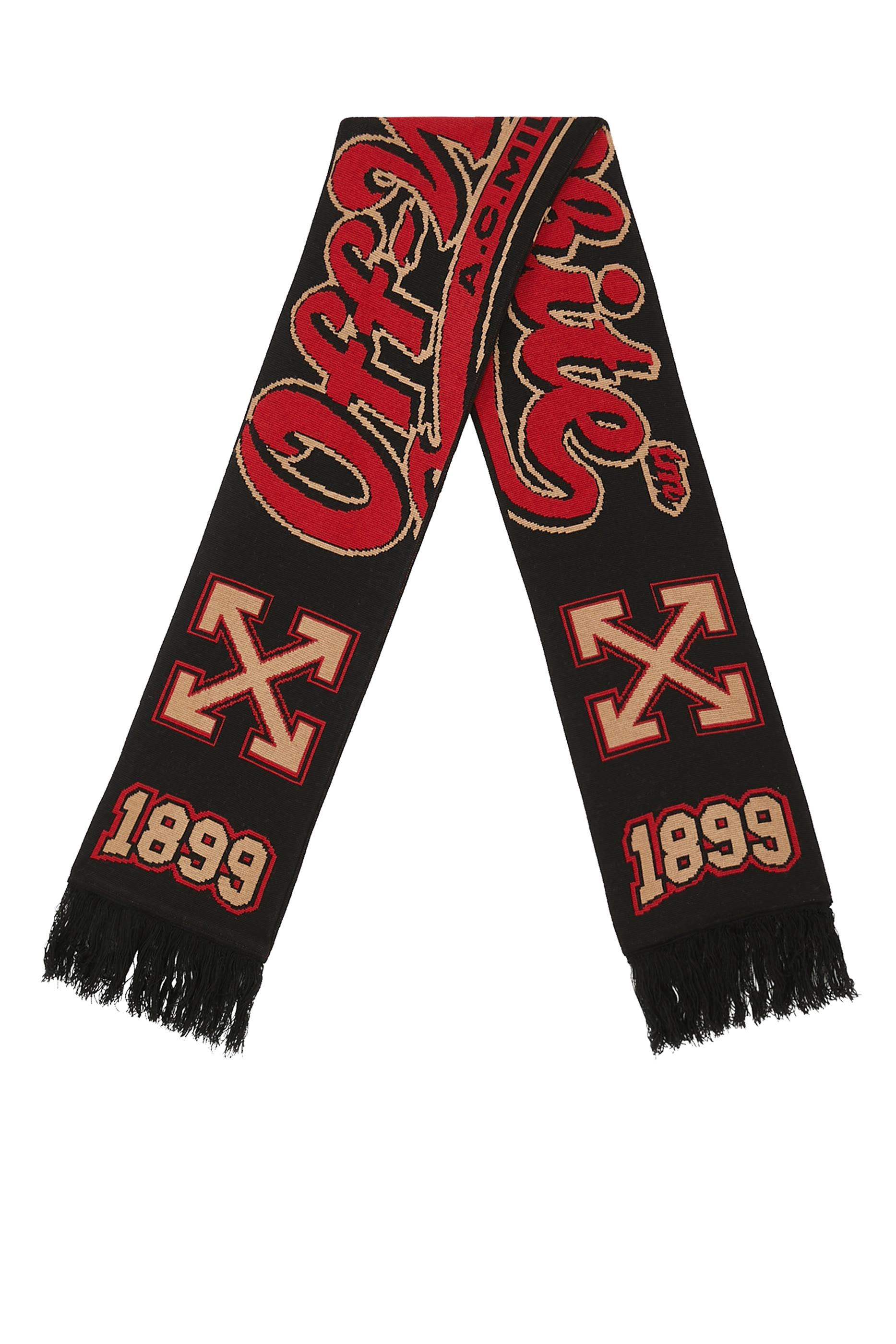 OW x A.C Milan Scarf