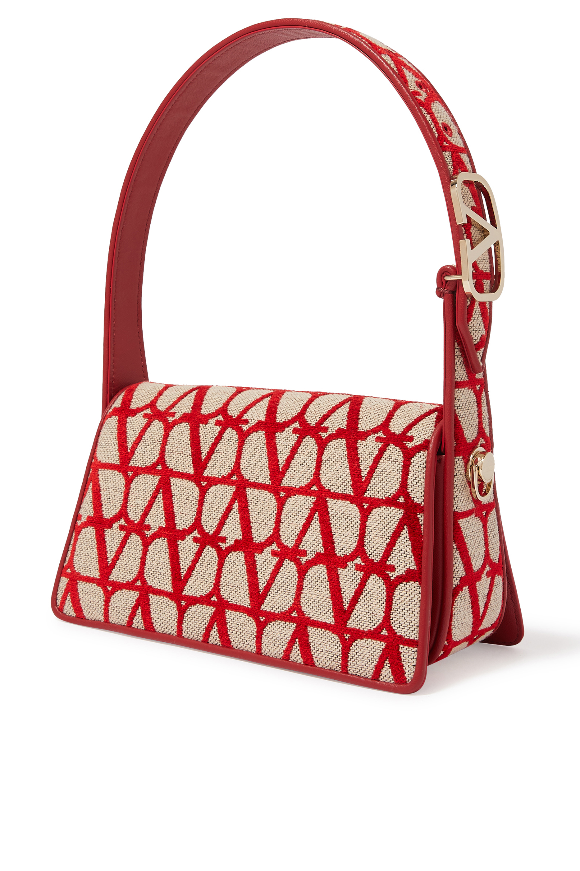 Valentino Garavani Small Toile Iconographe Shoulder Bag