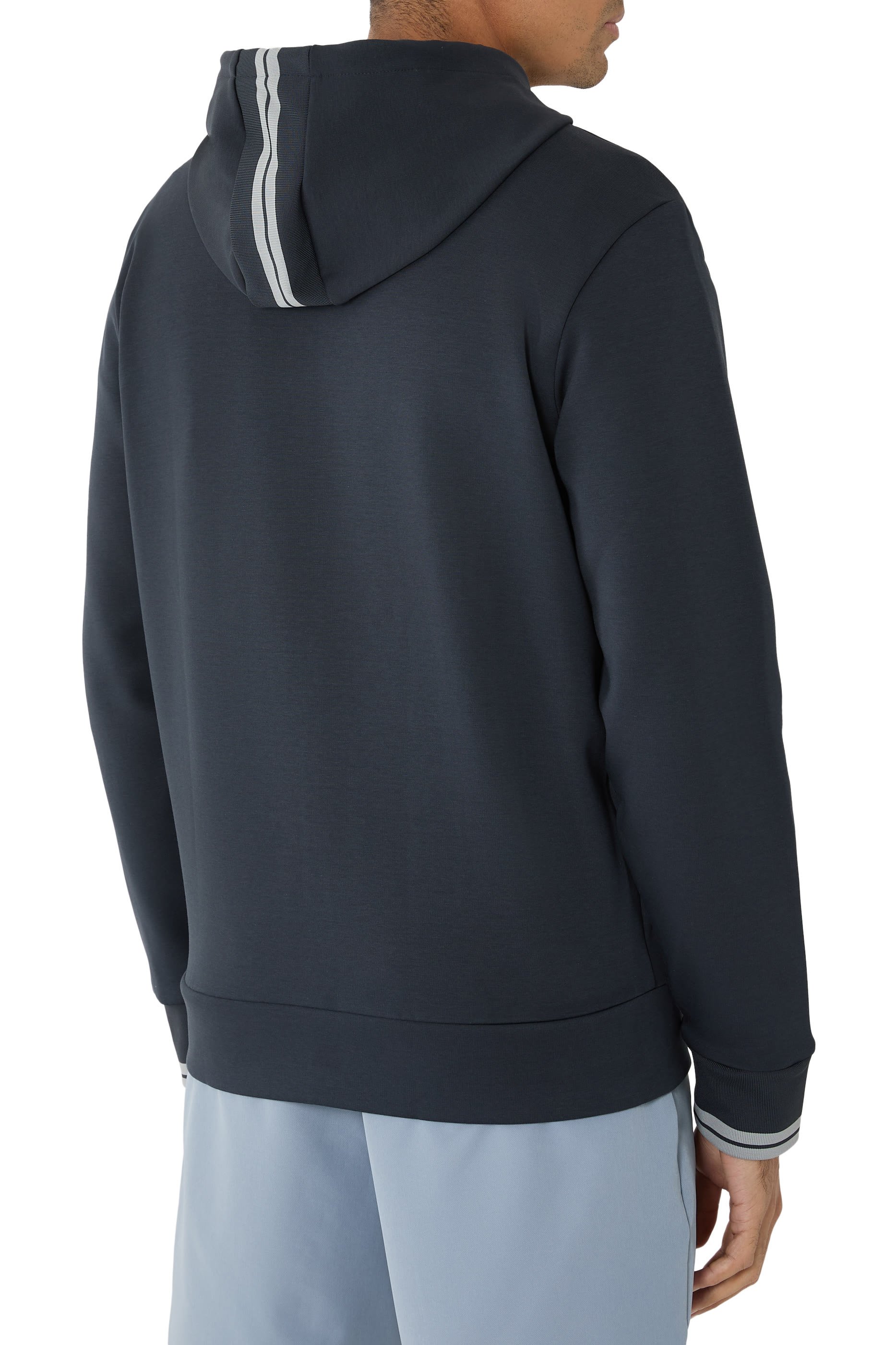 Zip-Up Hooded Sweatshirt