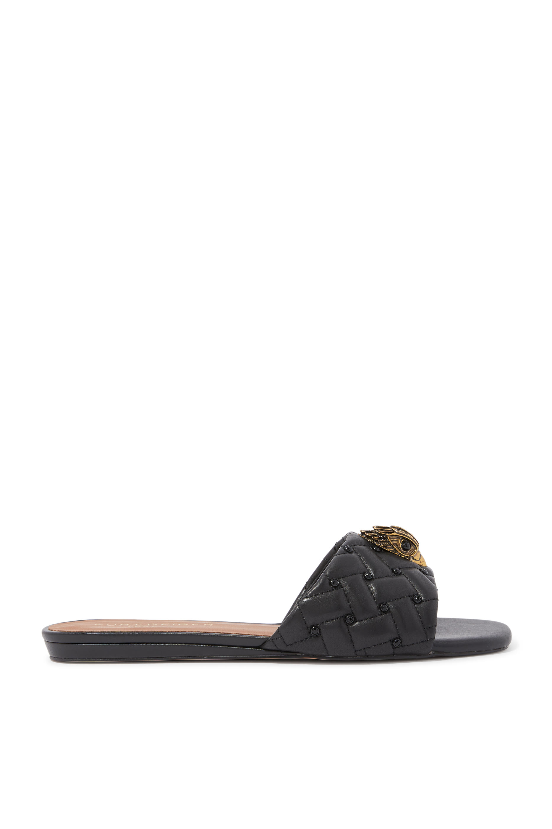 Kensington Leather Slides