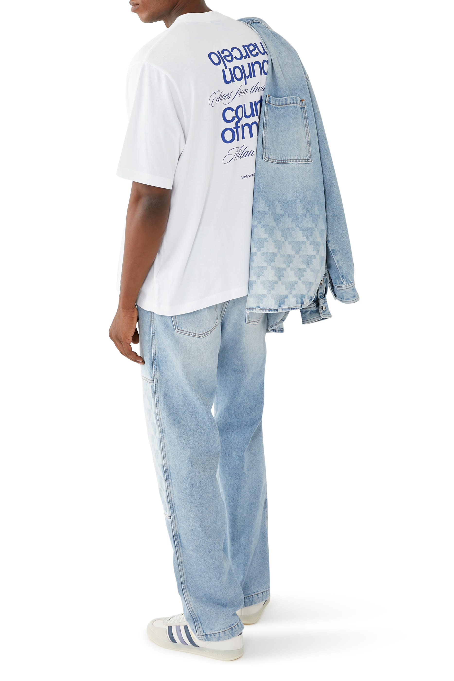 MBCM Slogan Over T-Shirt