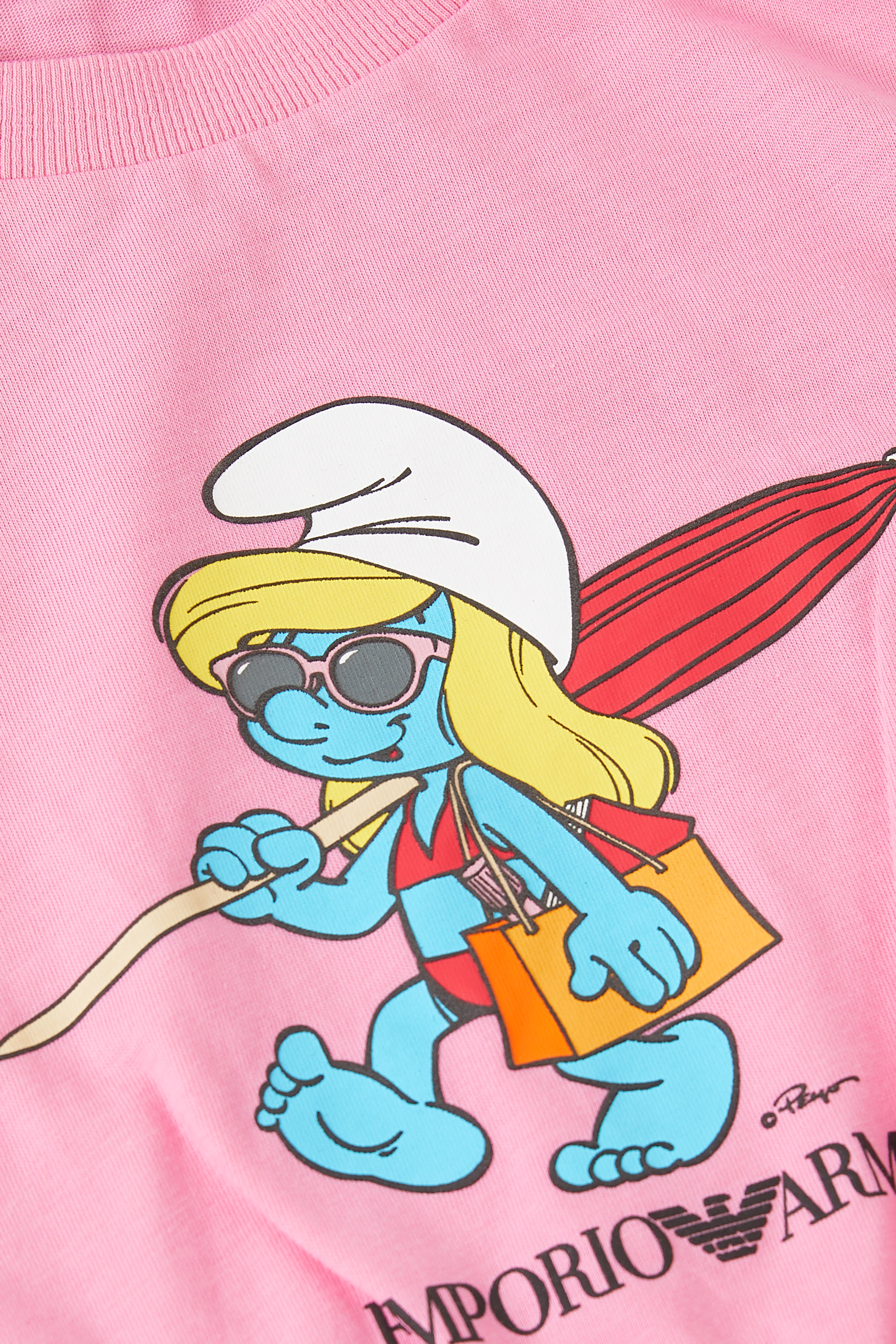 Kids Smurfs Print Dress