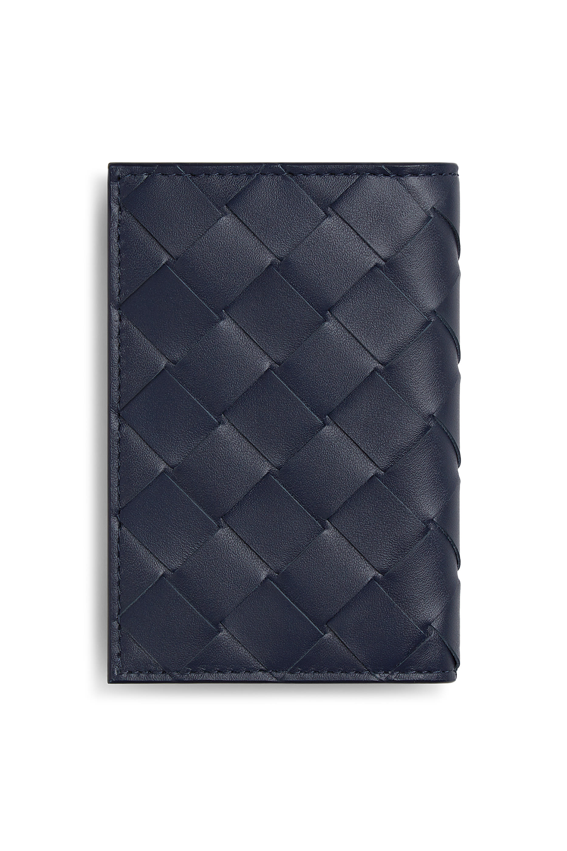 Intrecciato Flap Card Case