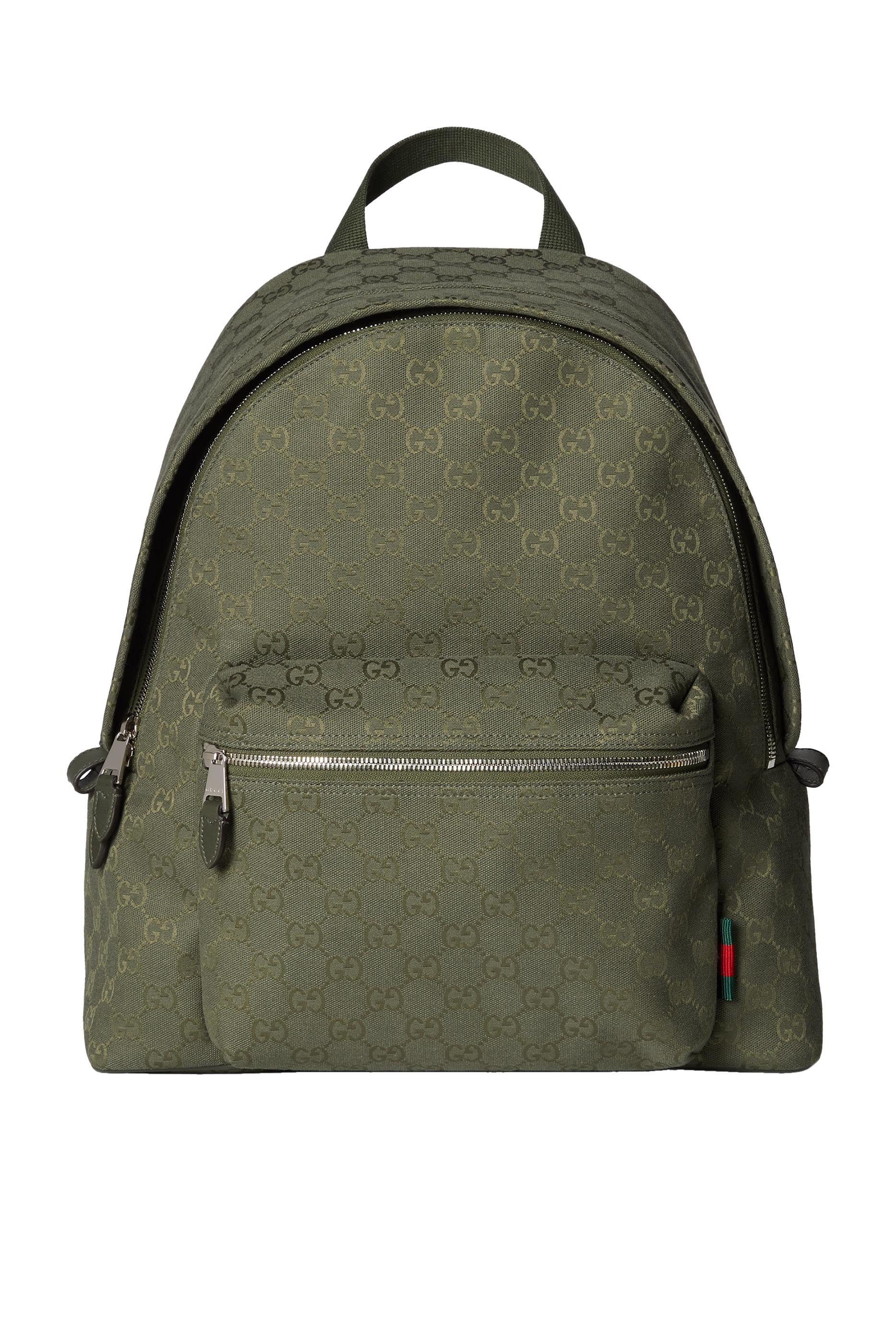 GG Canvas Medium Backpack