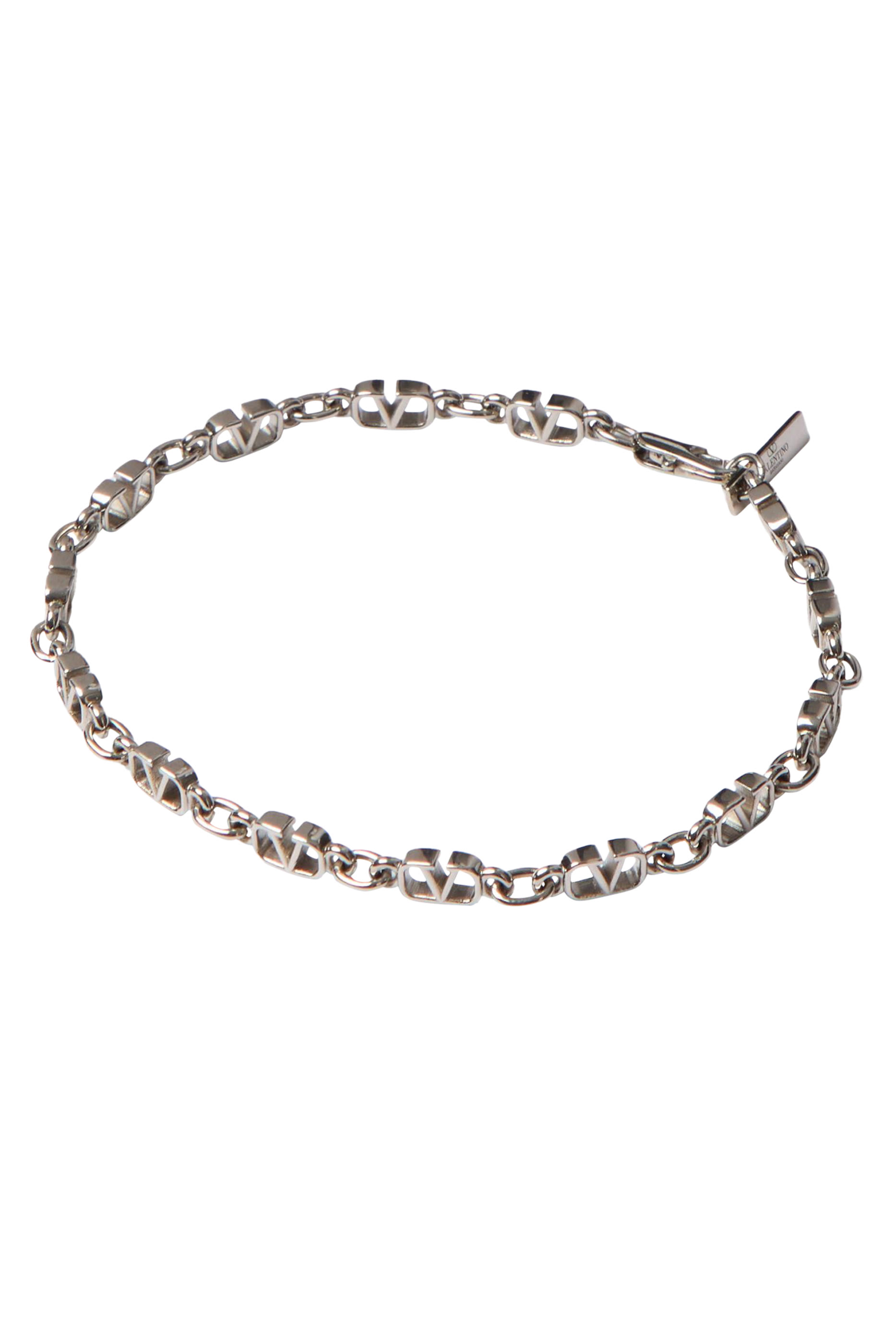 VLogo Signature Bracelet, Metal