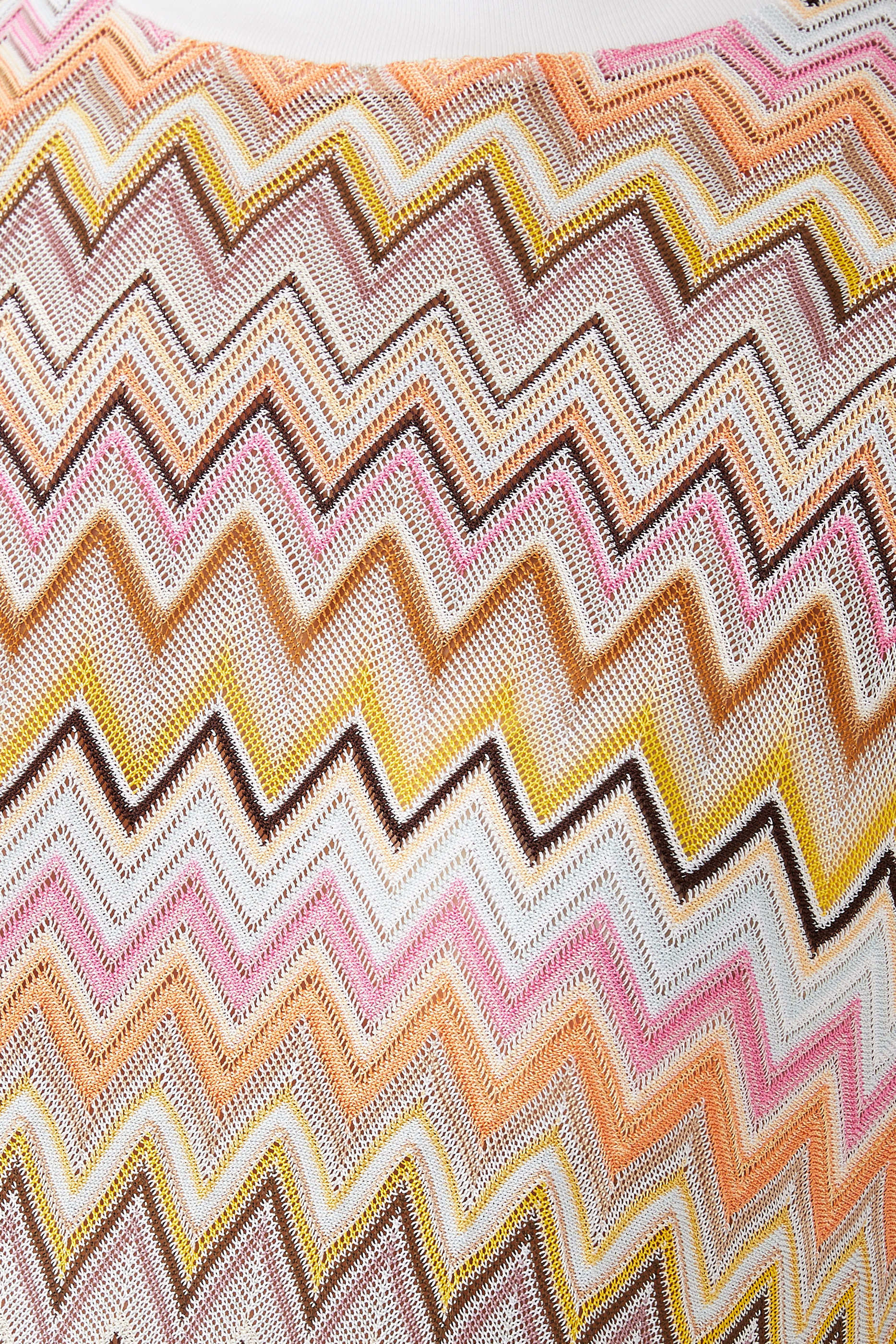 Zigzag Raschel And Jersey Short Sleeve Tshirt