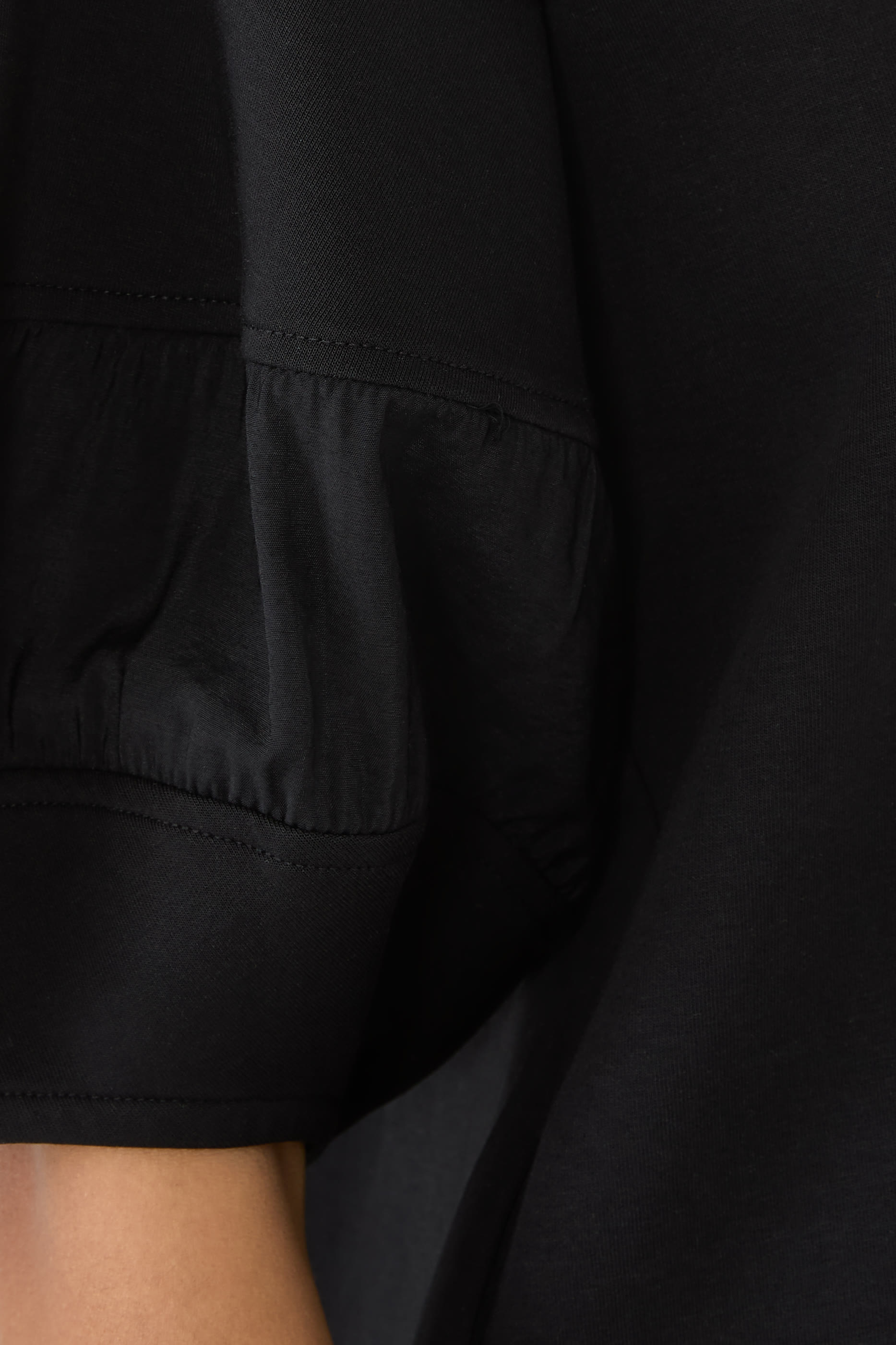 Stretch Double Jersey Dress with Rayon Insert 