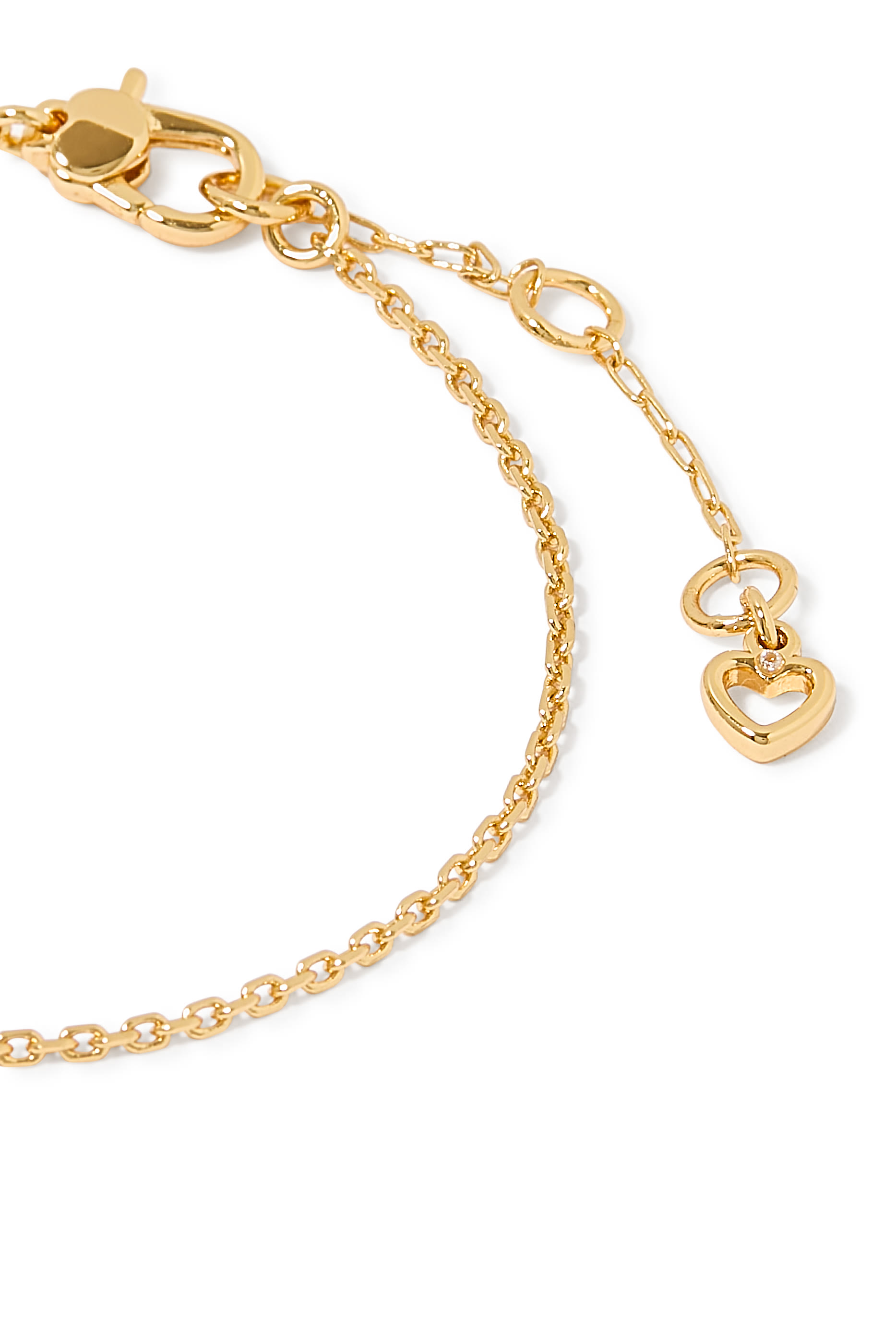 Little Luxuries Solitaire Bracelet, Plated Metal & Cubic Zirconia