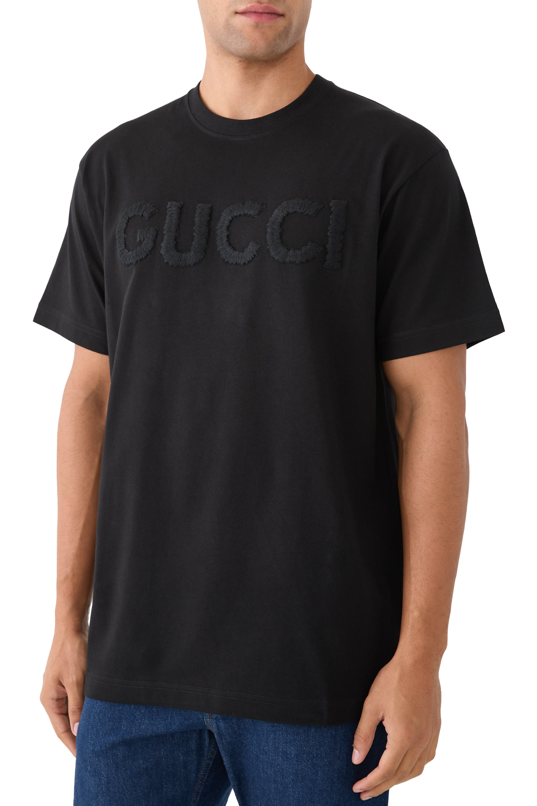 Embroidered Cotton Jersey T-Shirt