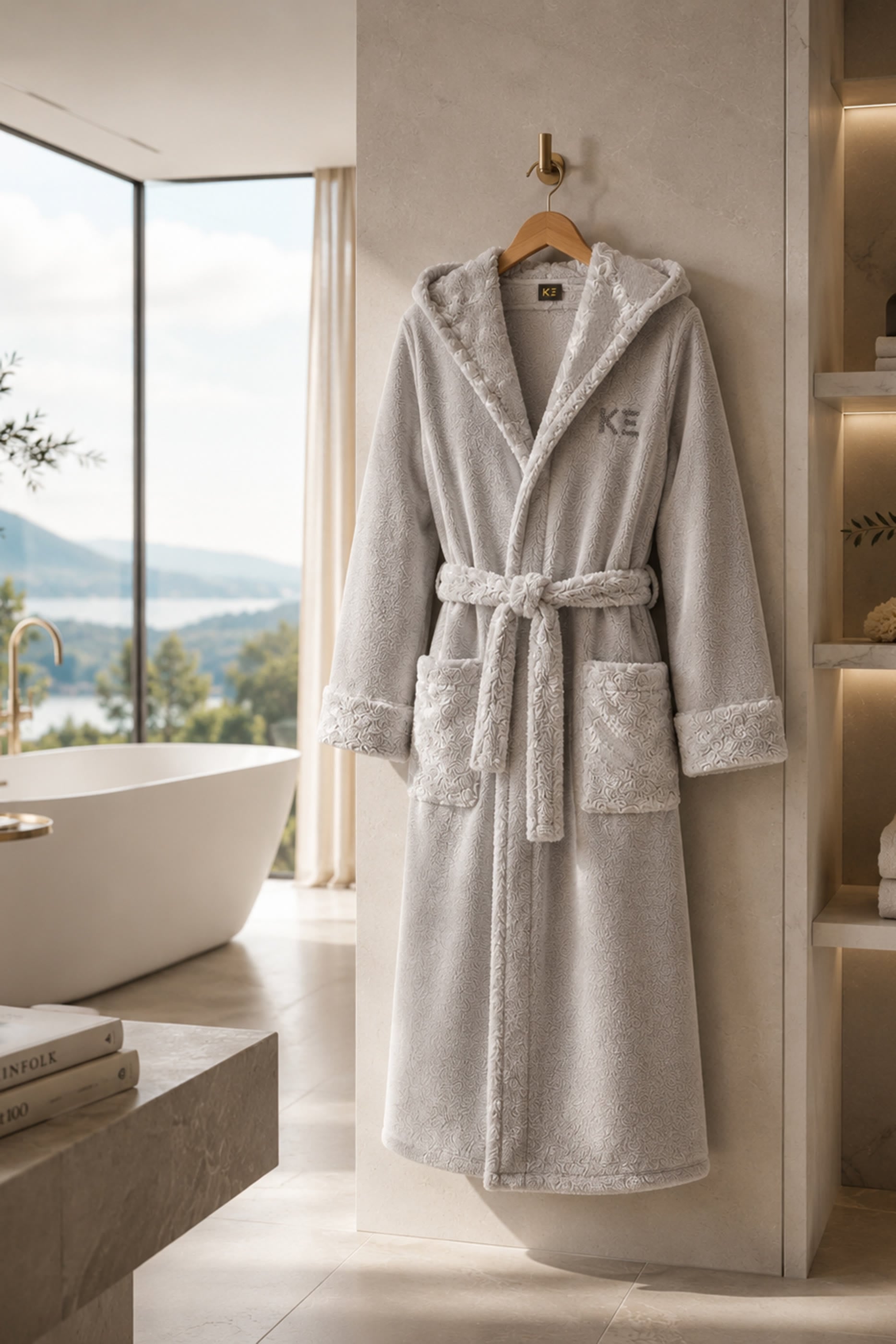 Dahlia Bath Robe