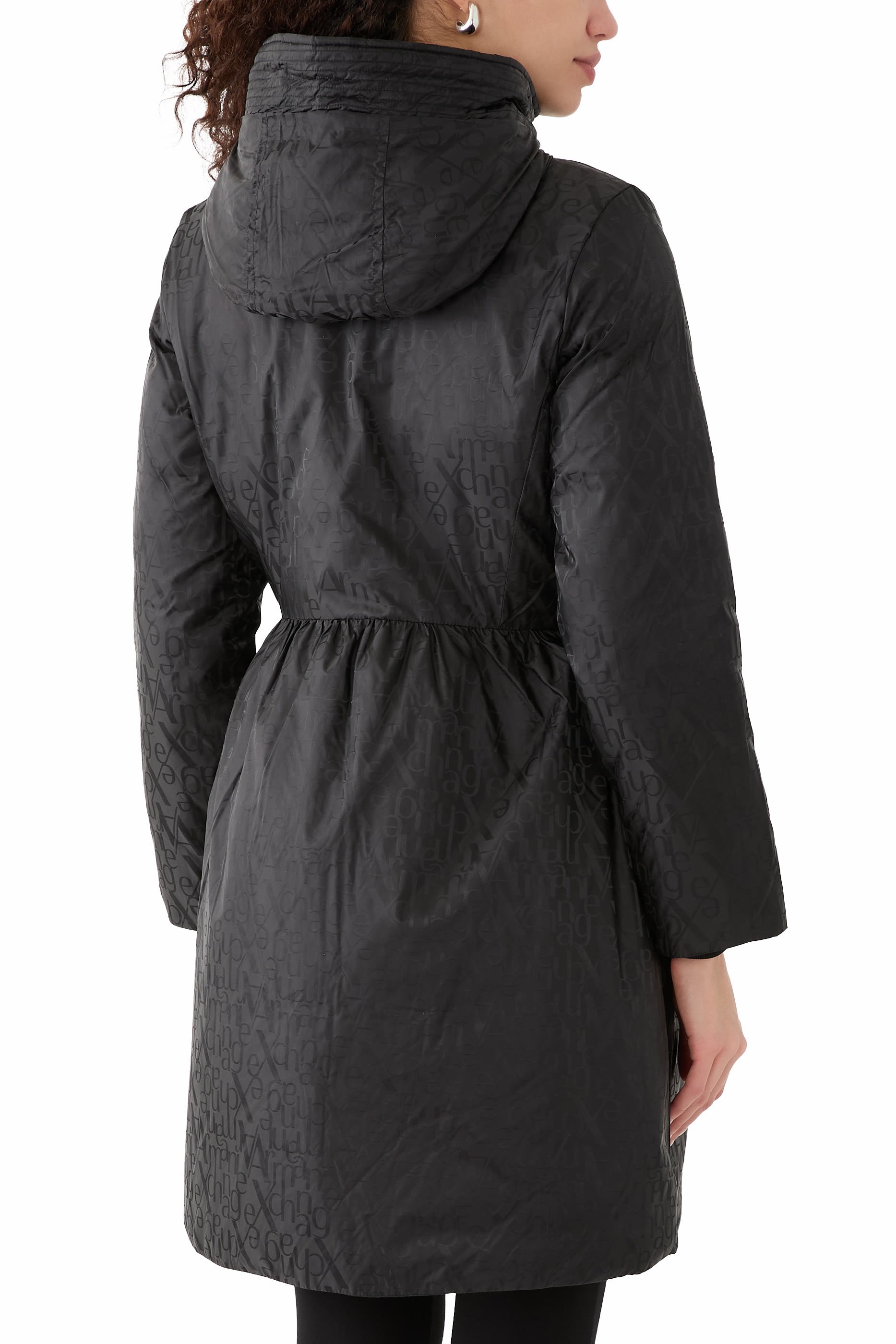 Logo Nylon Jacquard Jacket