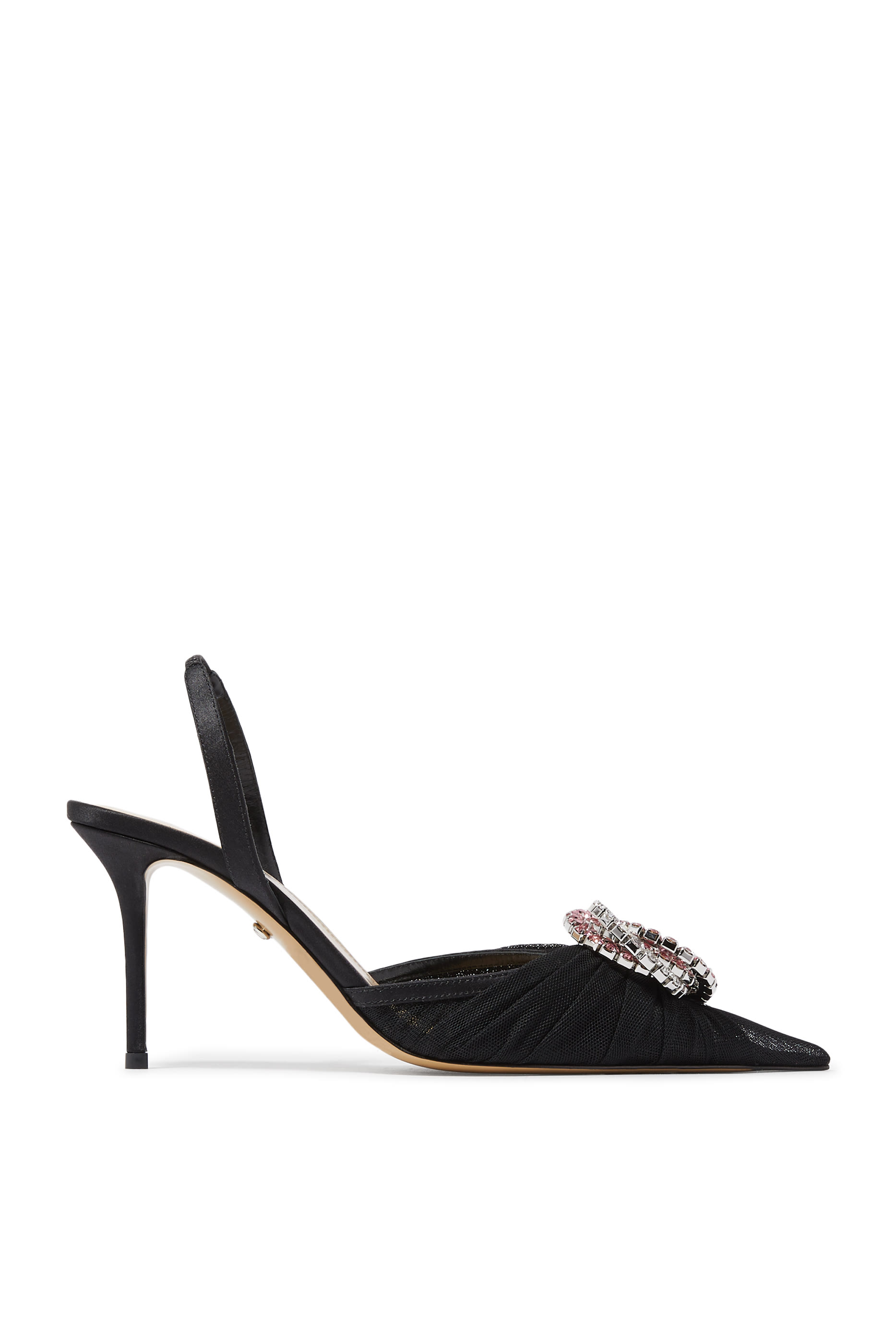 Galaxy Tulle 85 Slingback Pumps