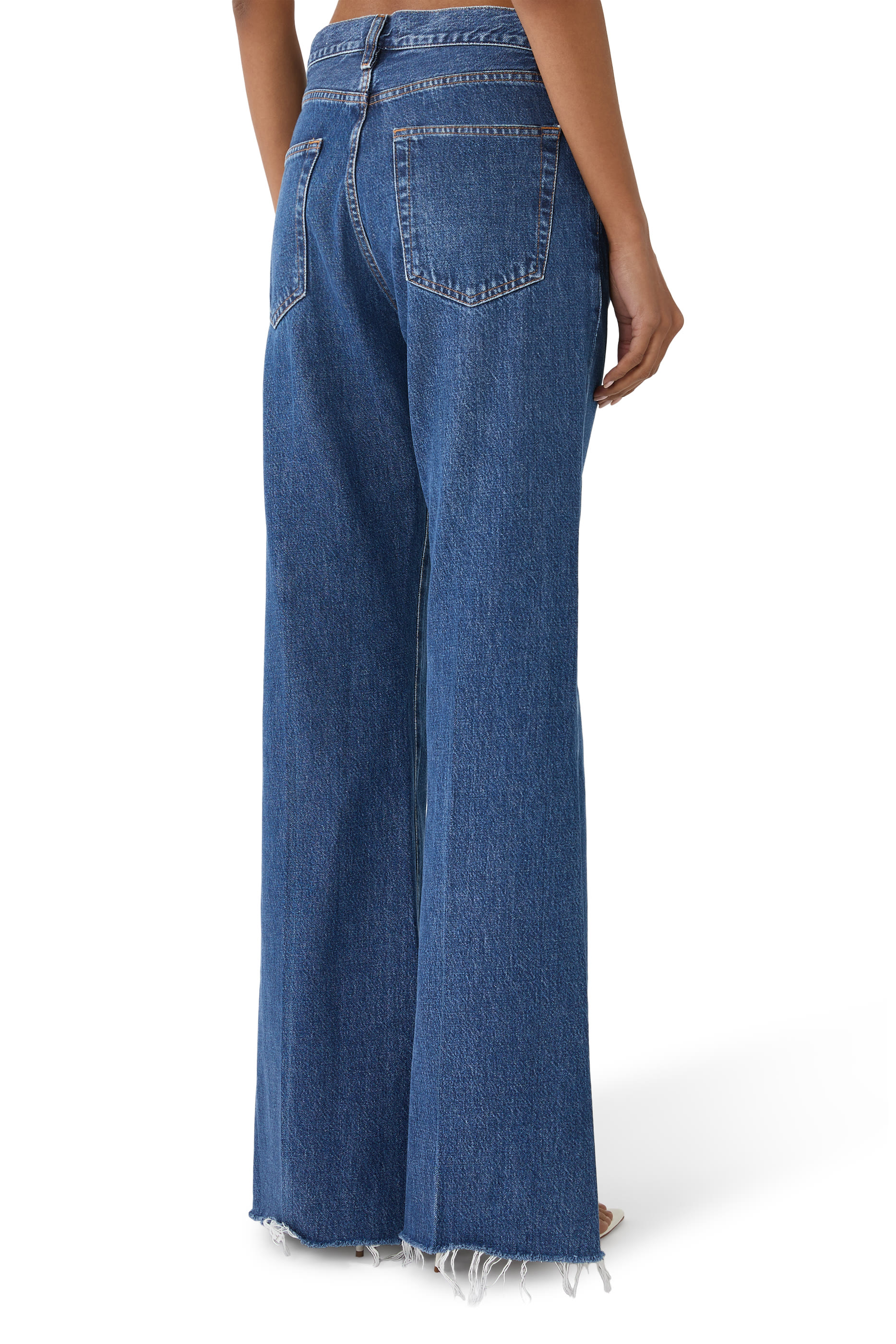  Lax Flared Denim Jeans