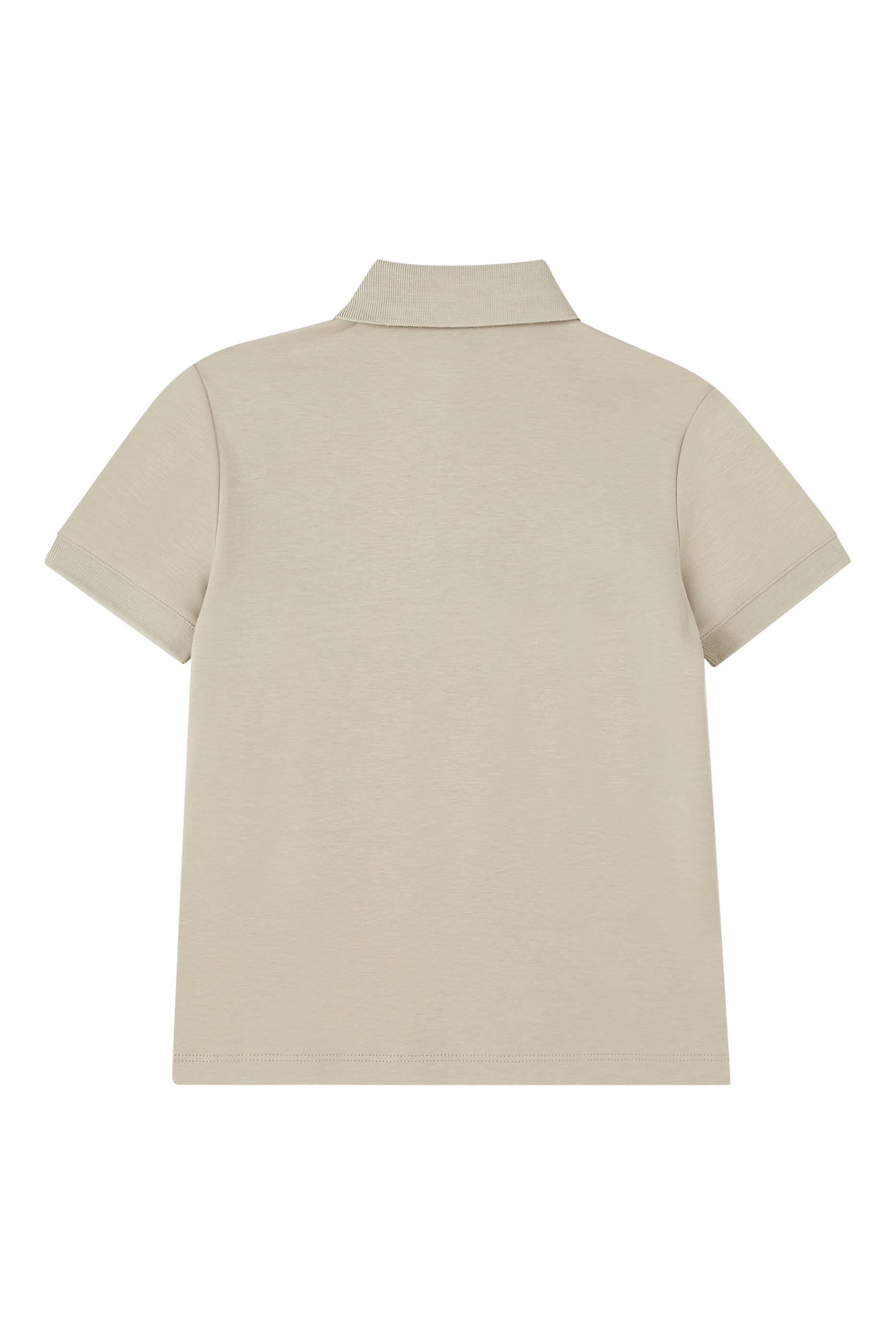 Kids Eagle Logo Cotton Polo Shirt