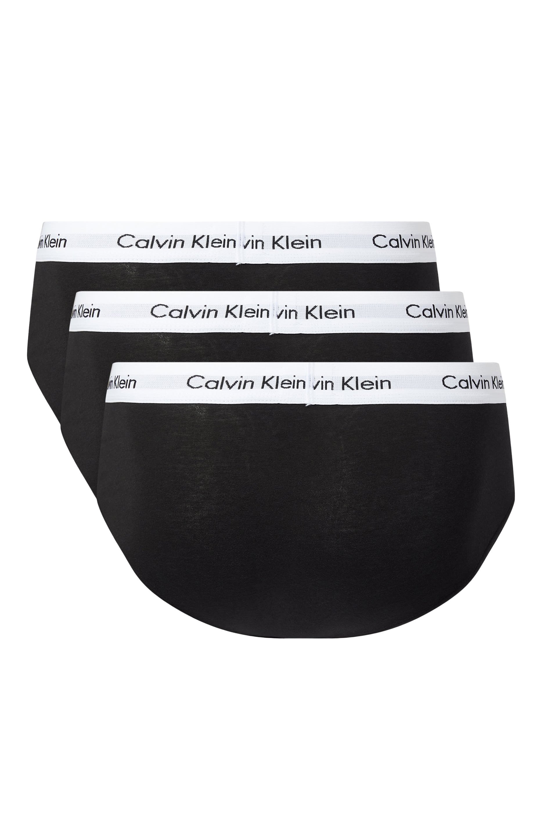 Cotton Stretch Briefs, Set of 3