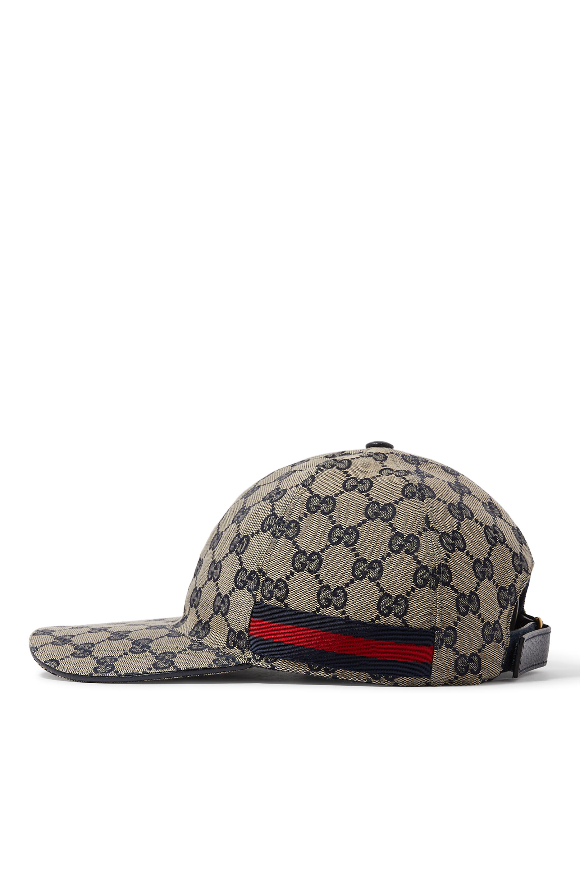Original GG Canvas Baseball Hat with Web