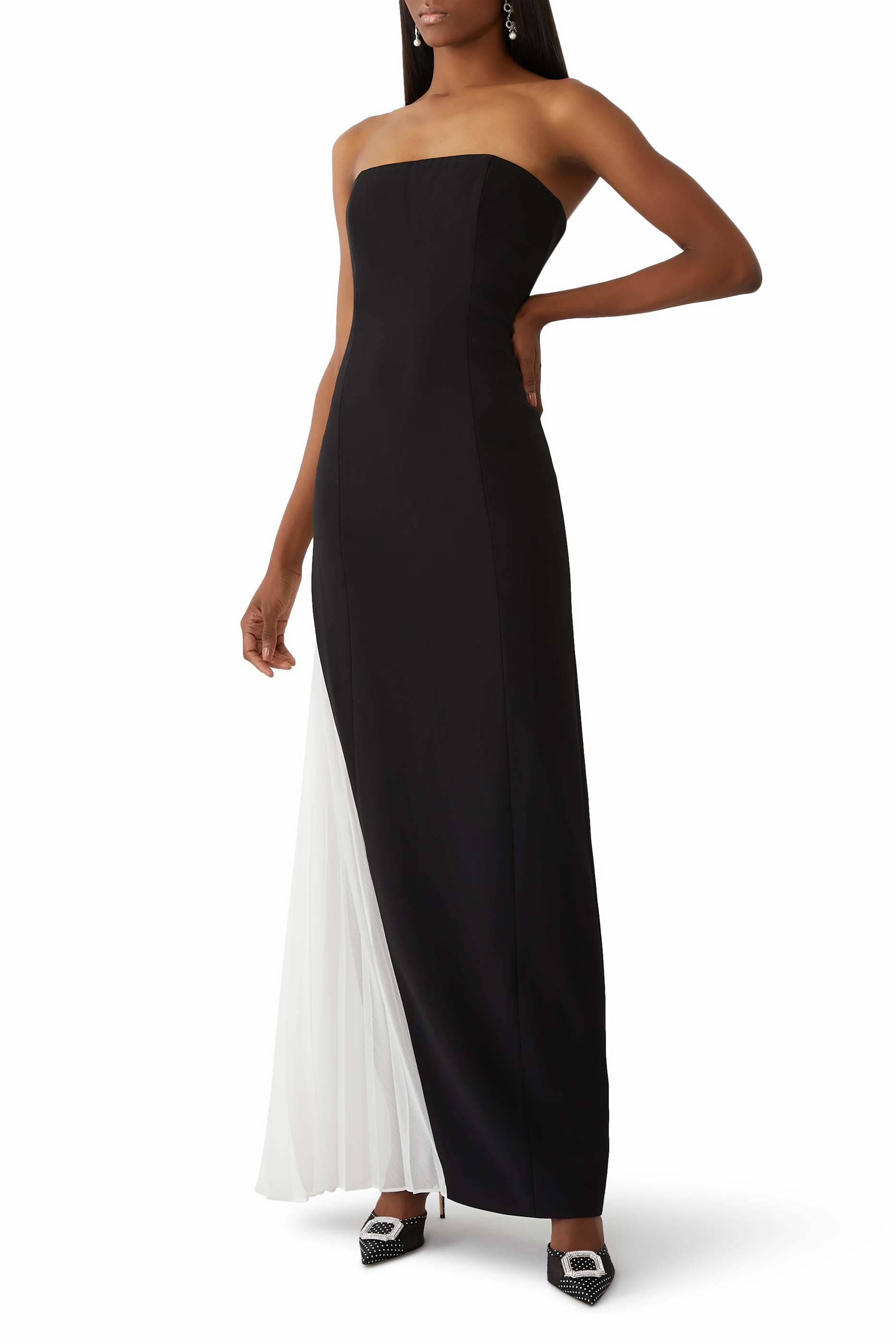 Retha Strapless Maxi Dress