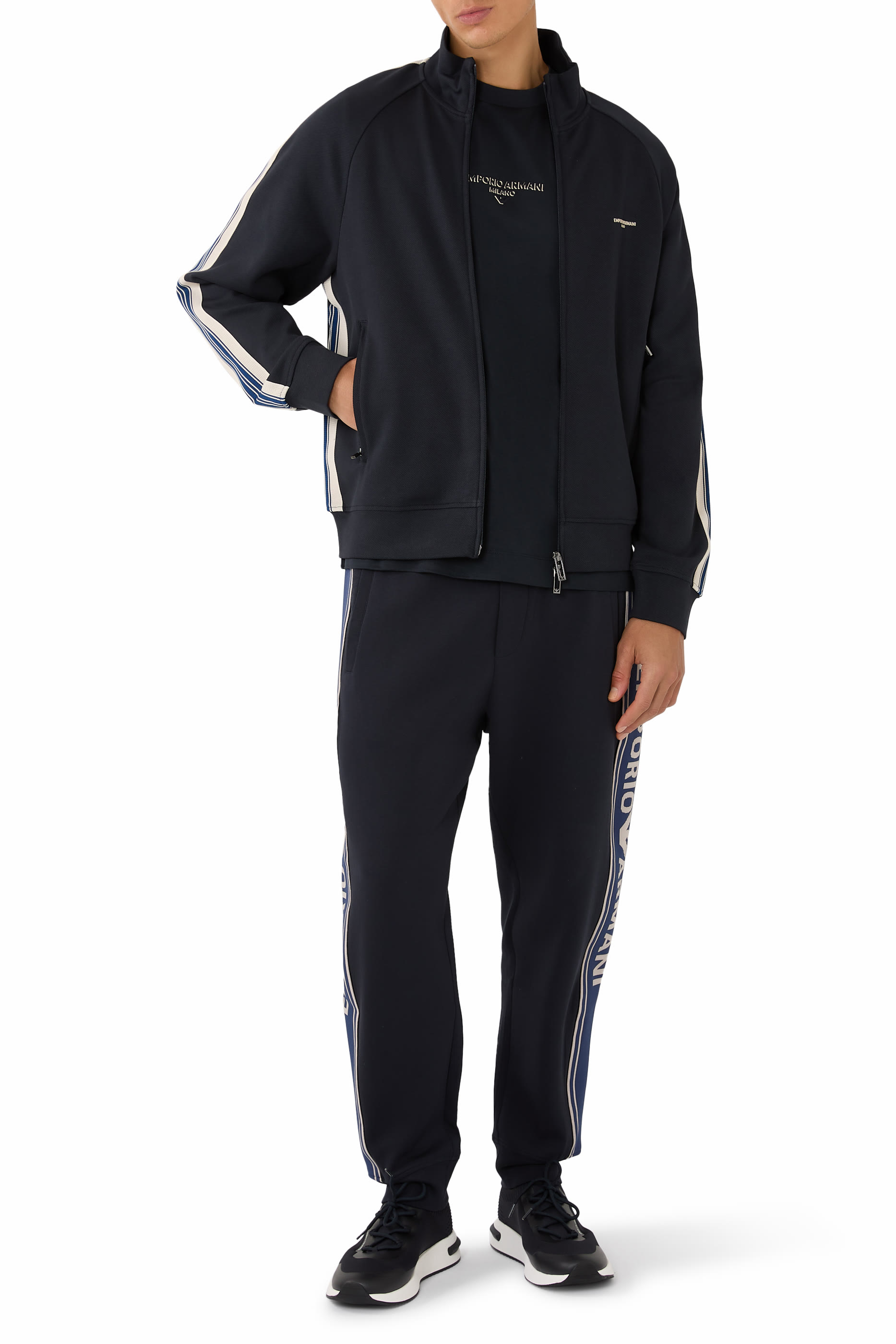 Logo Zip-Up Sweatshirt