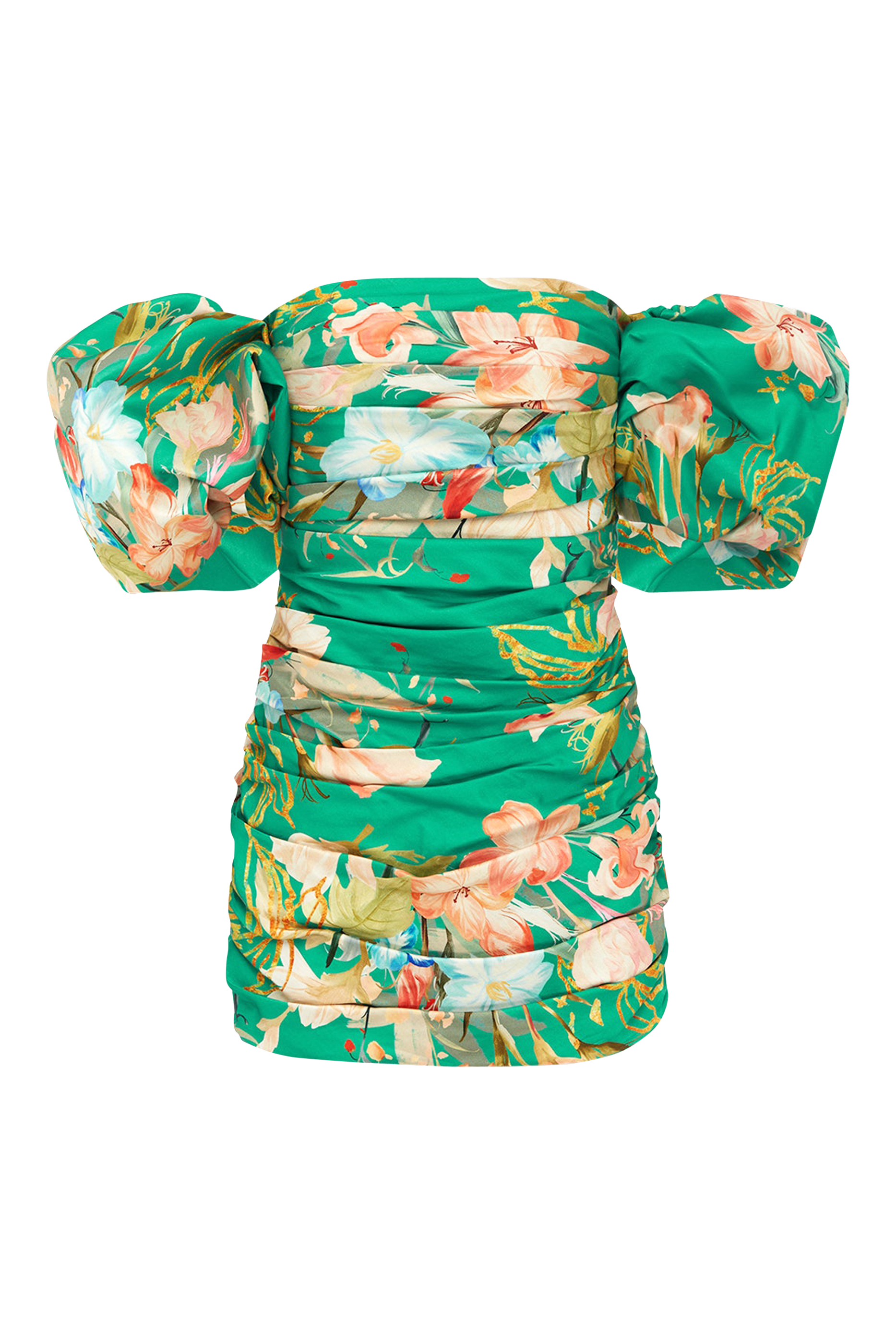 Brenda Puffy Sleeve Mini Dress