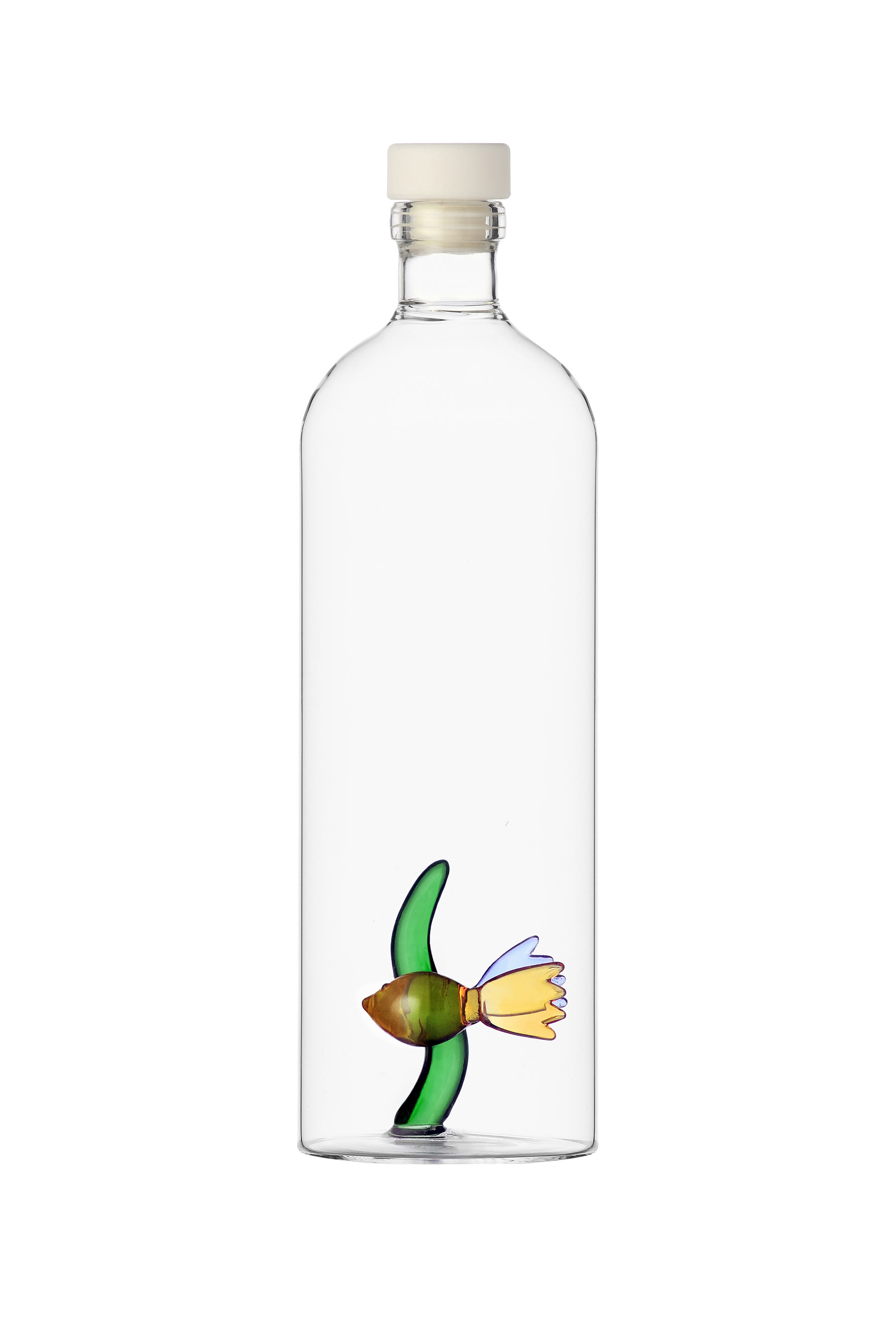 Bottle with Fish And Seagrass