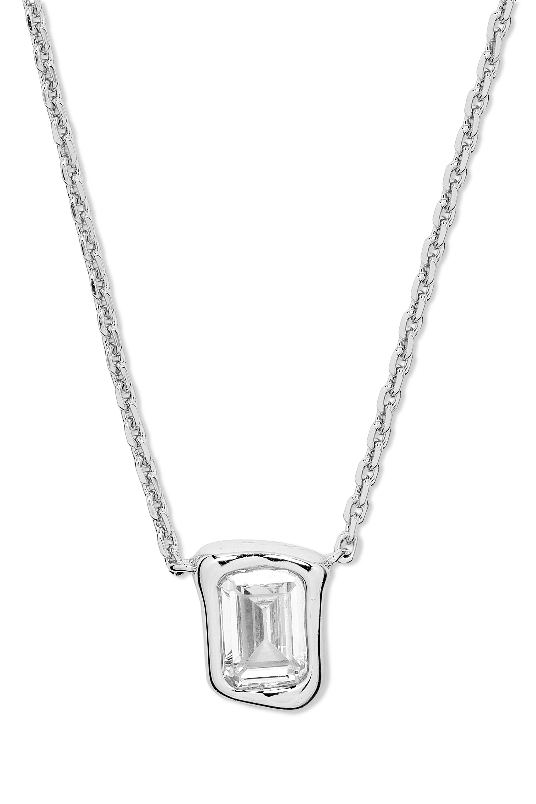 Molten Glass Pendant Necklace