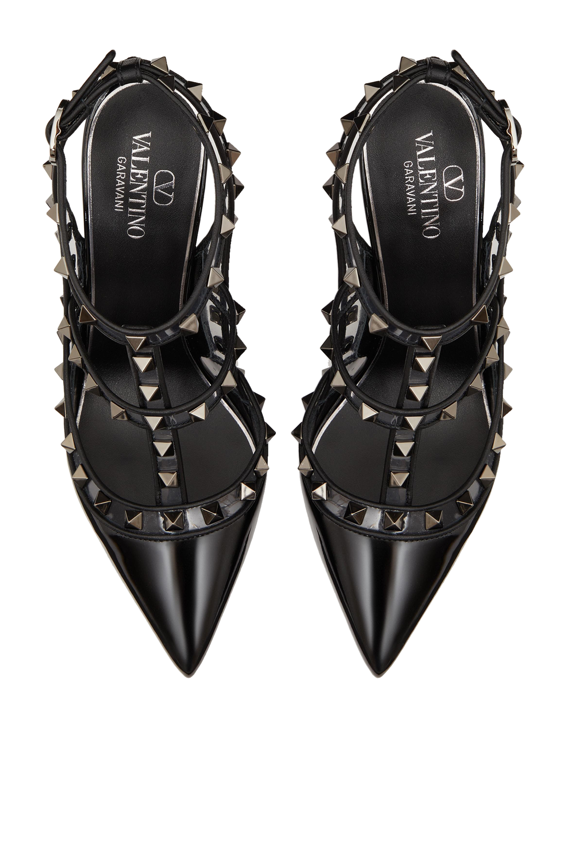 Valentino Garavani Rockstud 100 Patent Leather Pumps