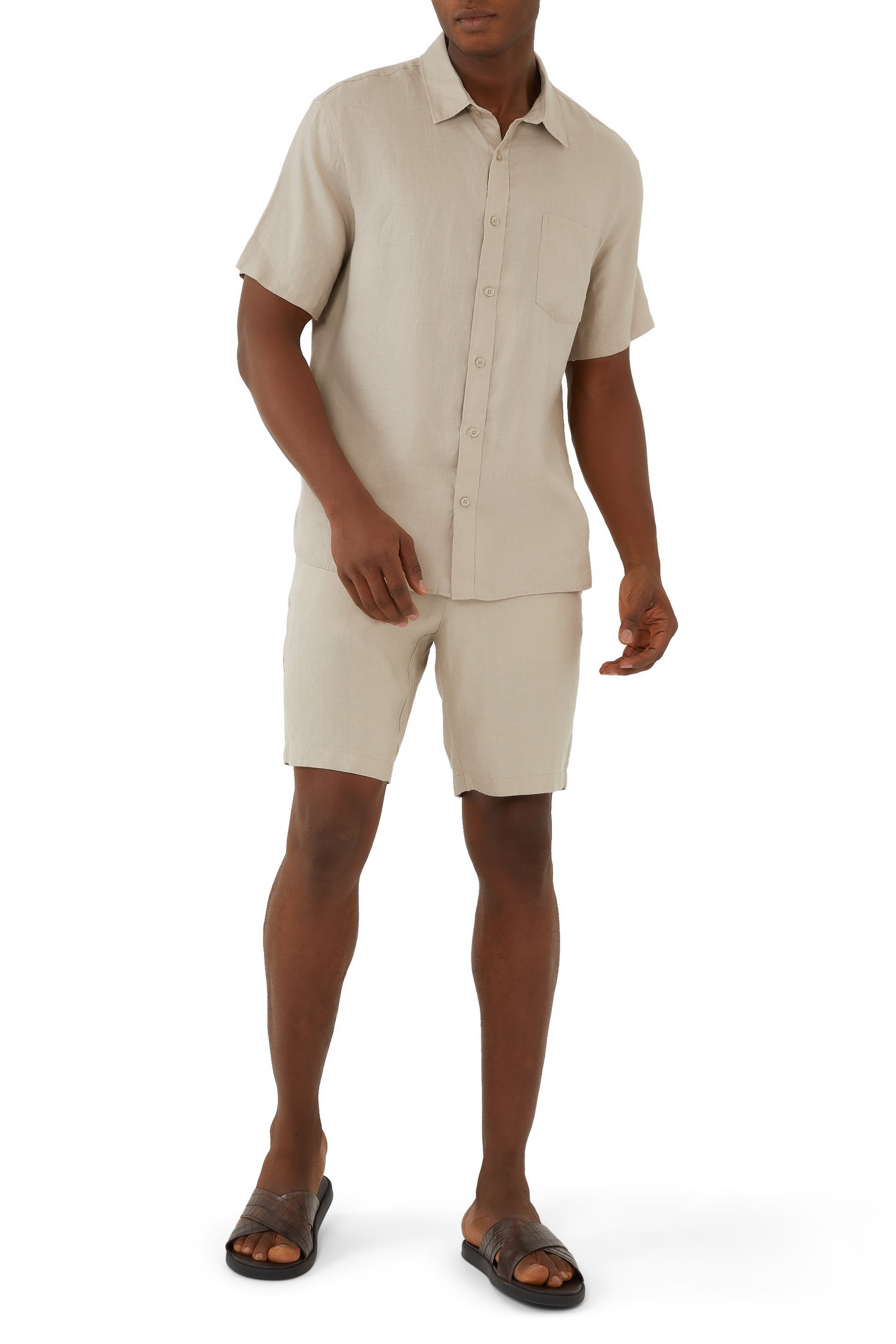 Linen Short Sleeves Shirt