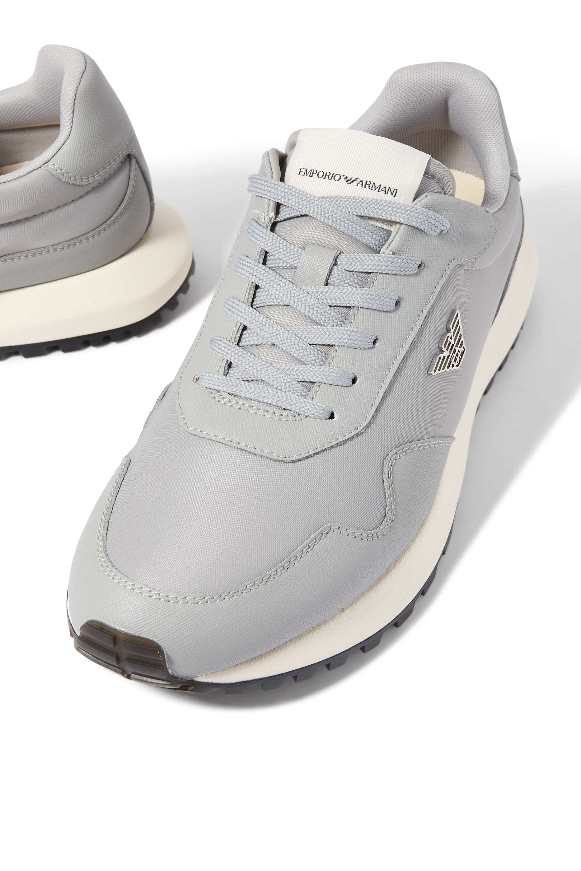 Micro Metal Logo Sneakers