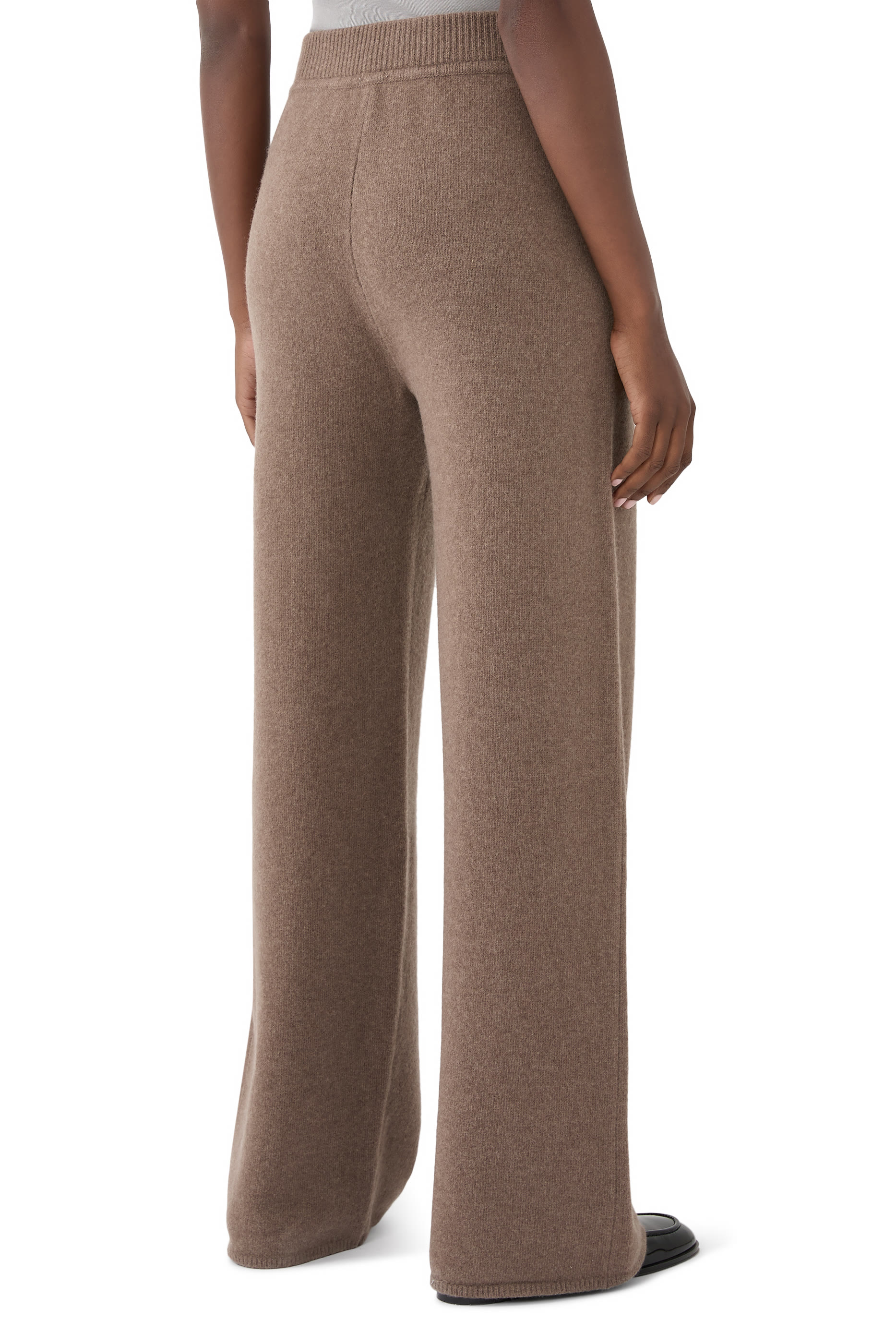 Relax-Fit Knitted Trousers