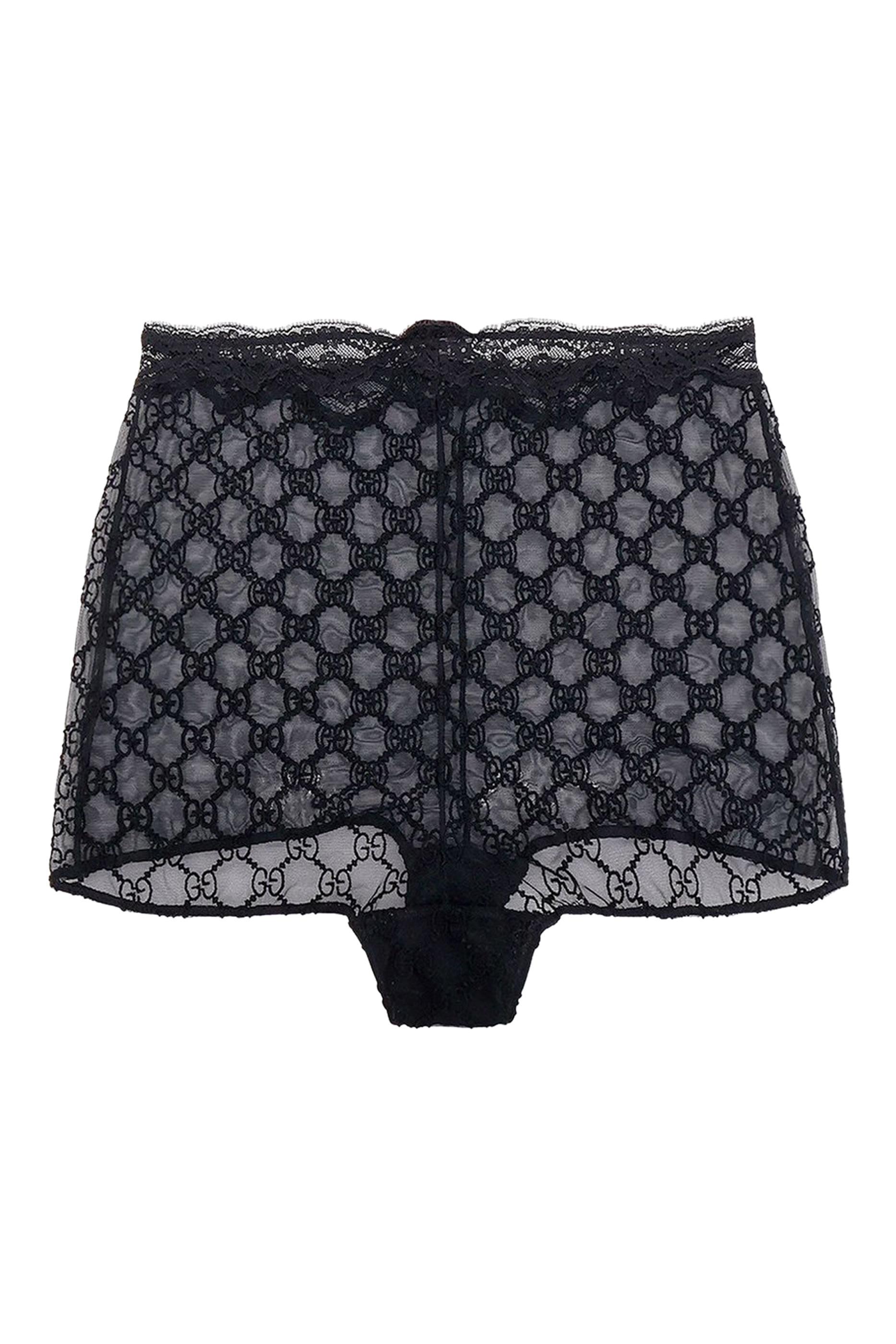 GG Embroidered Lace Culottes