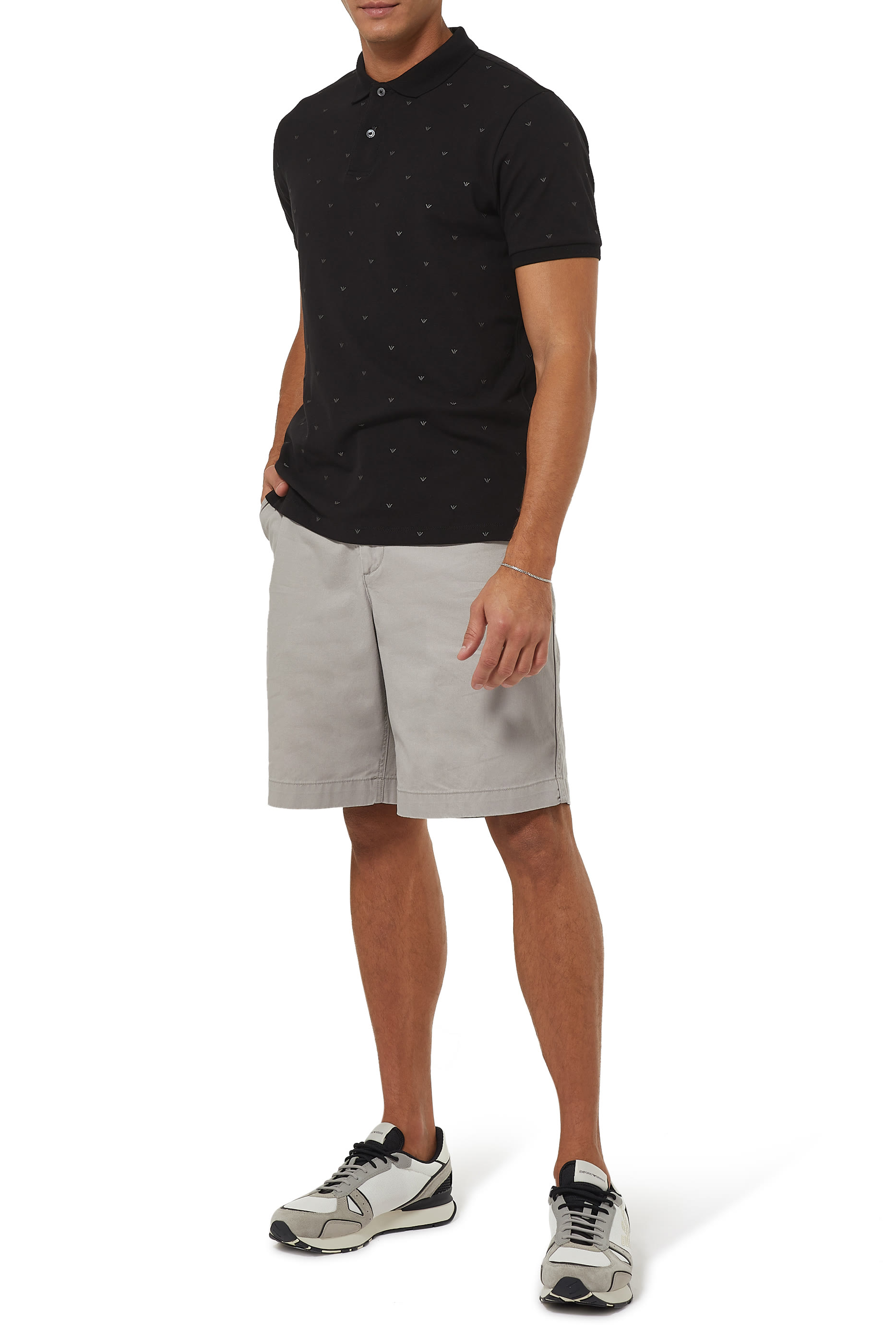 EA Eagle Striped Sneakers