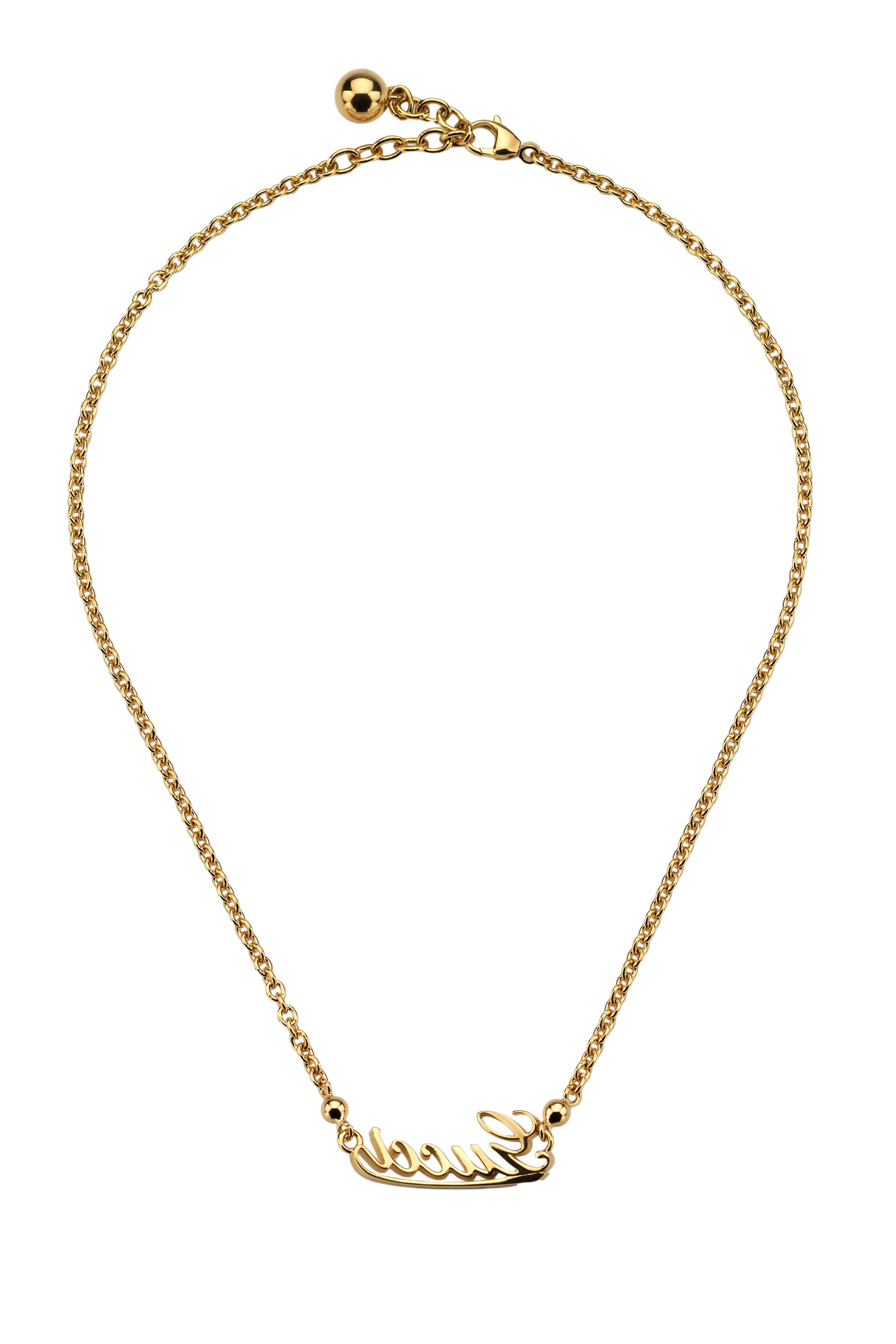 Logo Script Necklace