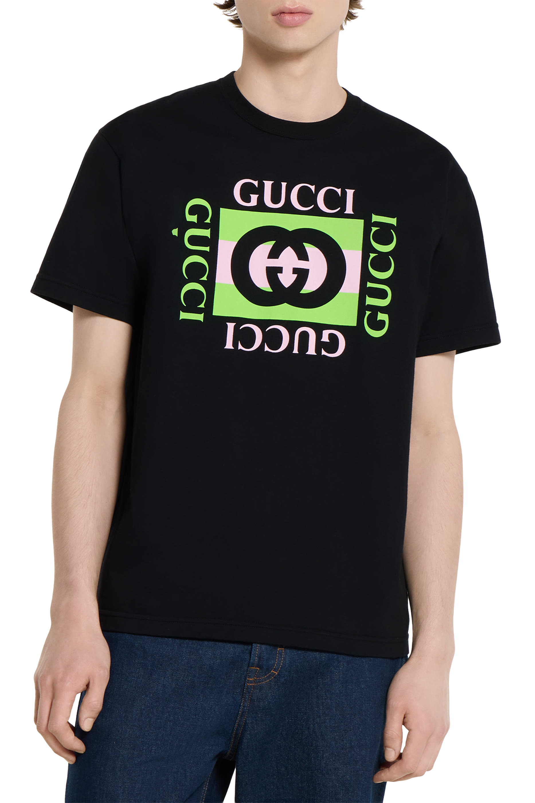 Logo-Print Cotton Jersey T-Shirt