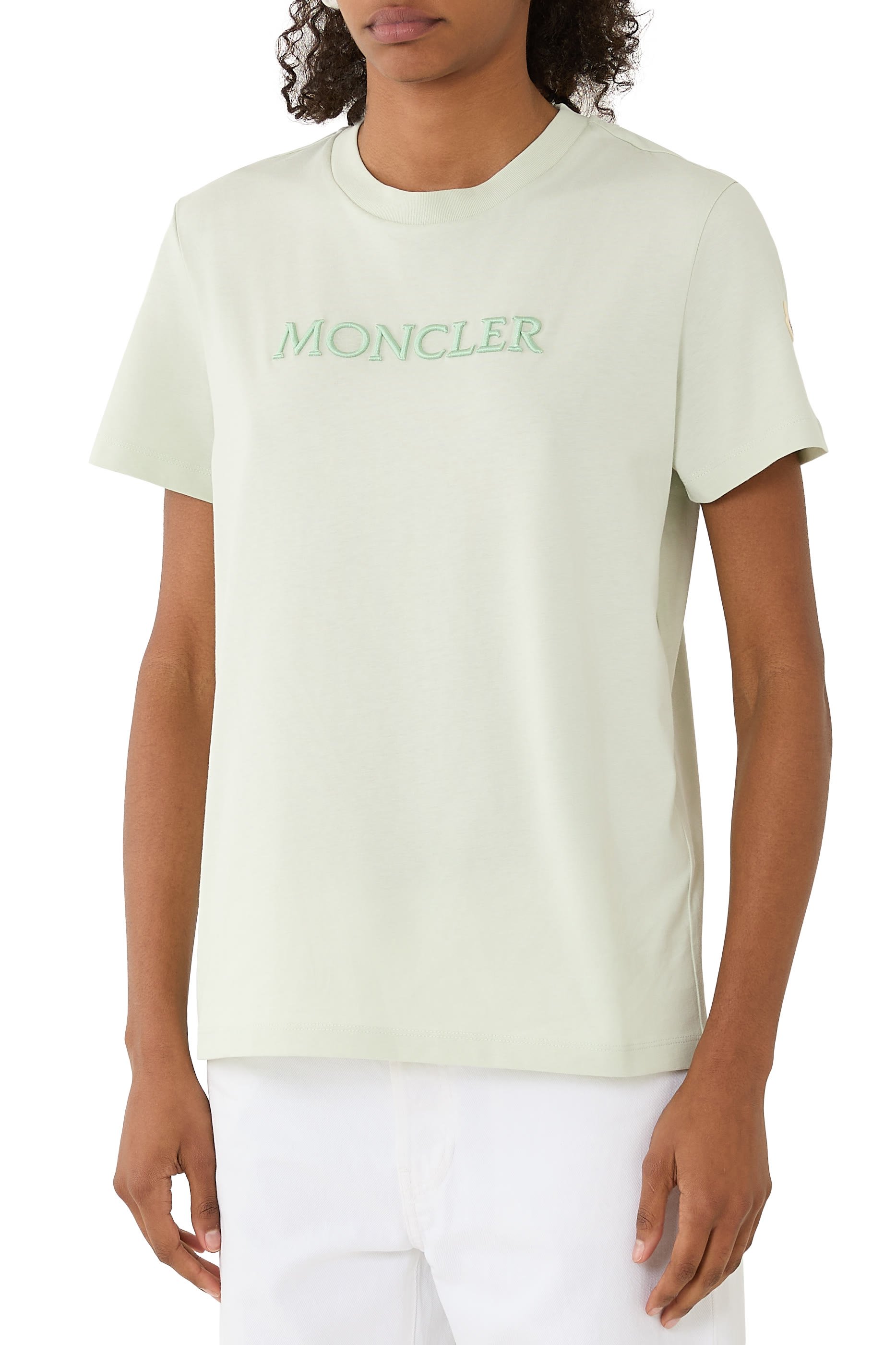 Embroidered Tonal Logo T-Shirt