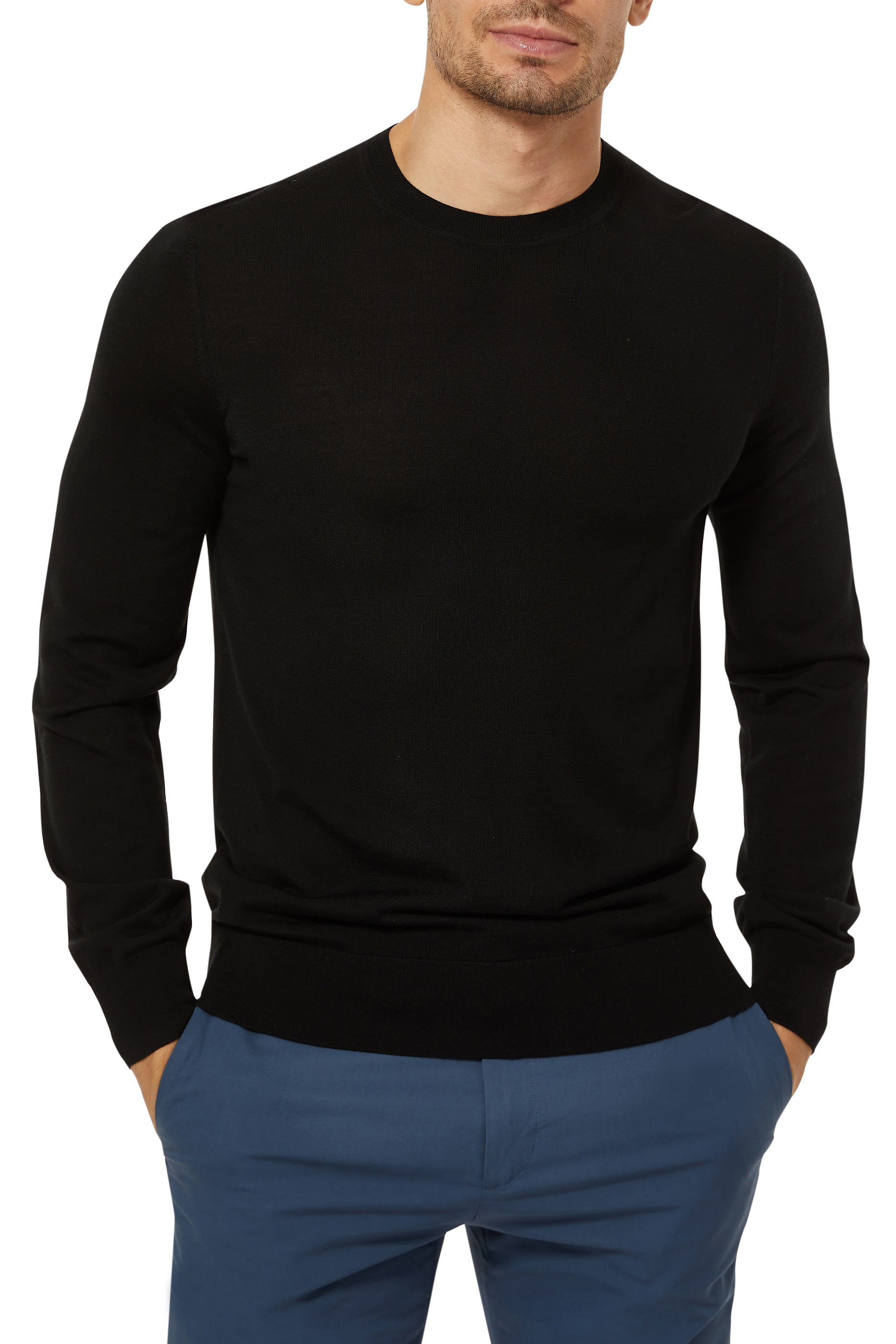 Regal Wool Crewneck Sweater