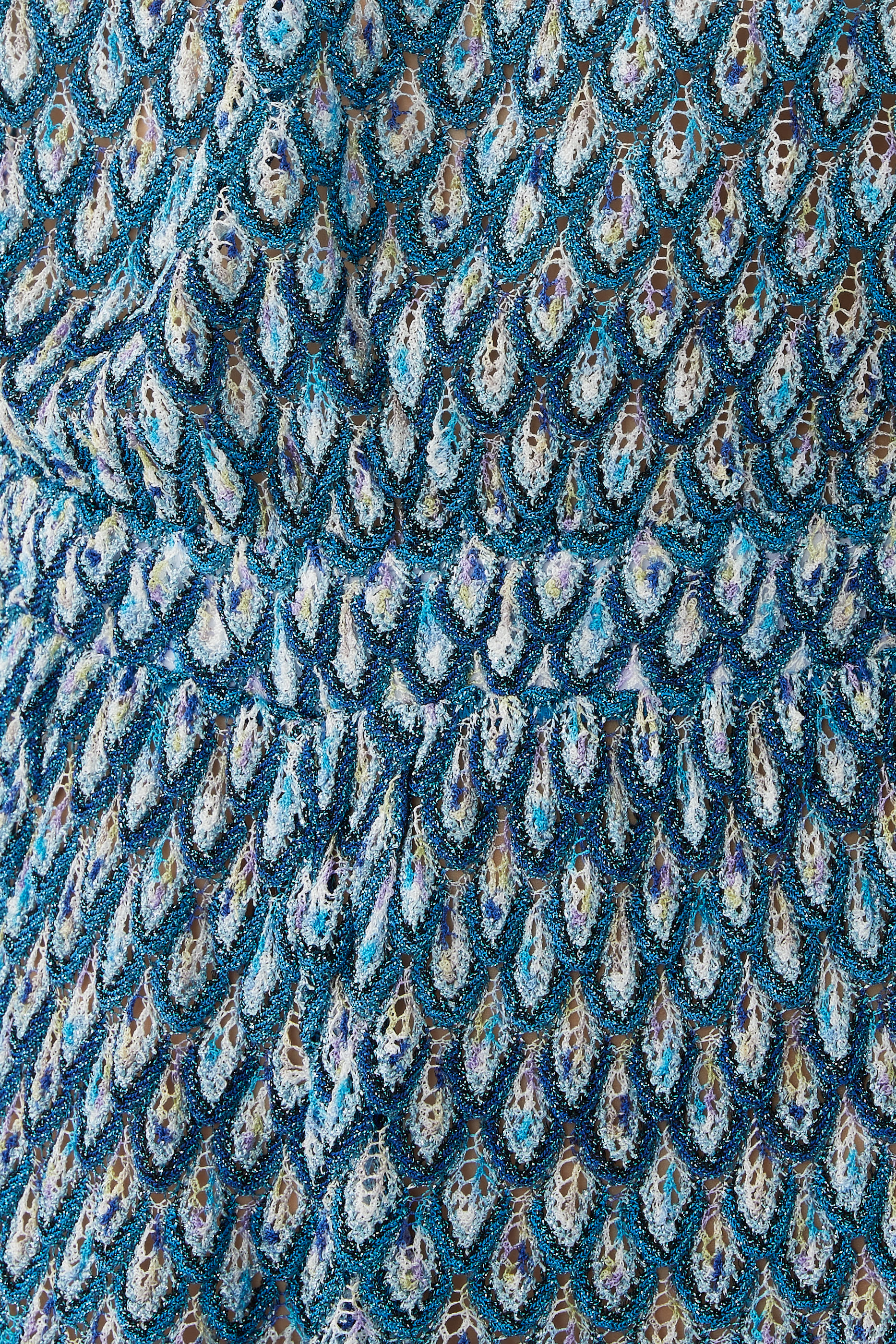 Exclusive Mare Lace Raschel Halter Playsuit