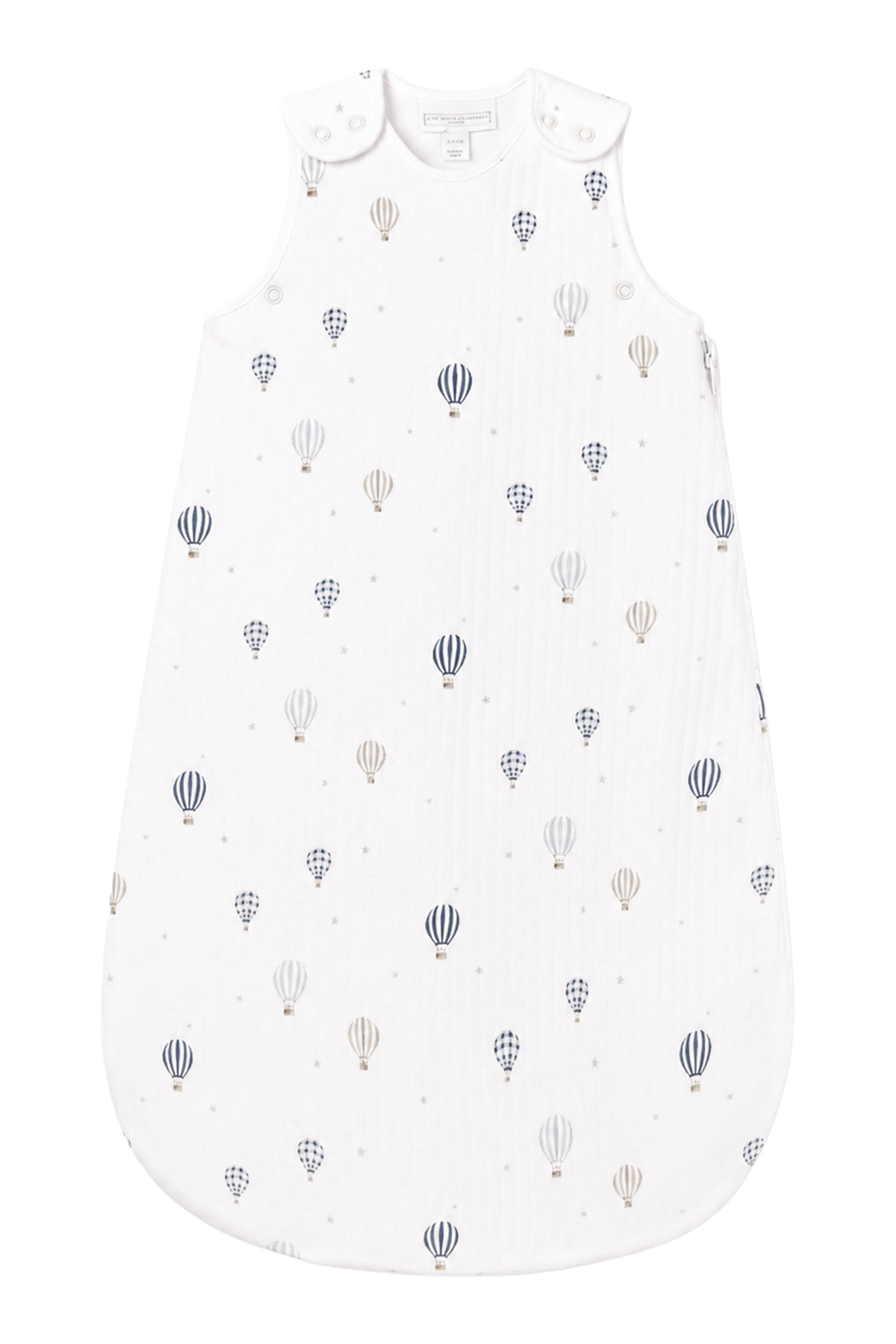 Organic Cotton Blend Hot Air Balloon Quilted Sleeping Bag - 2.5 Tog