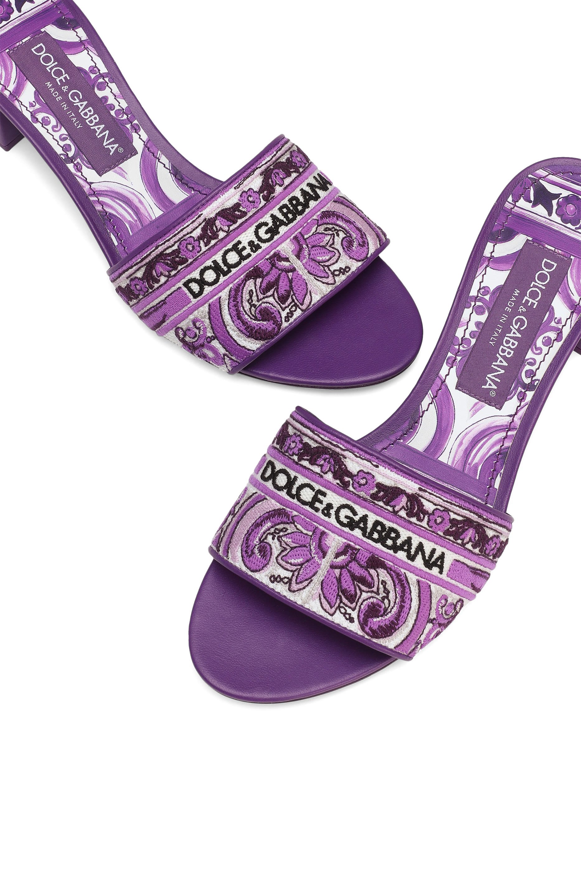 Majolica Print 60 Mules