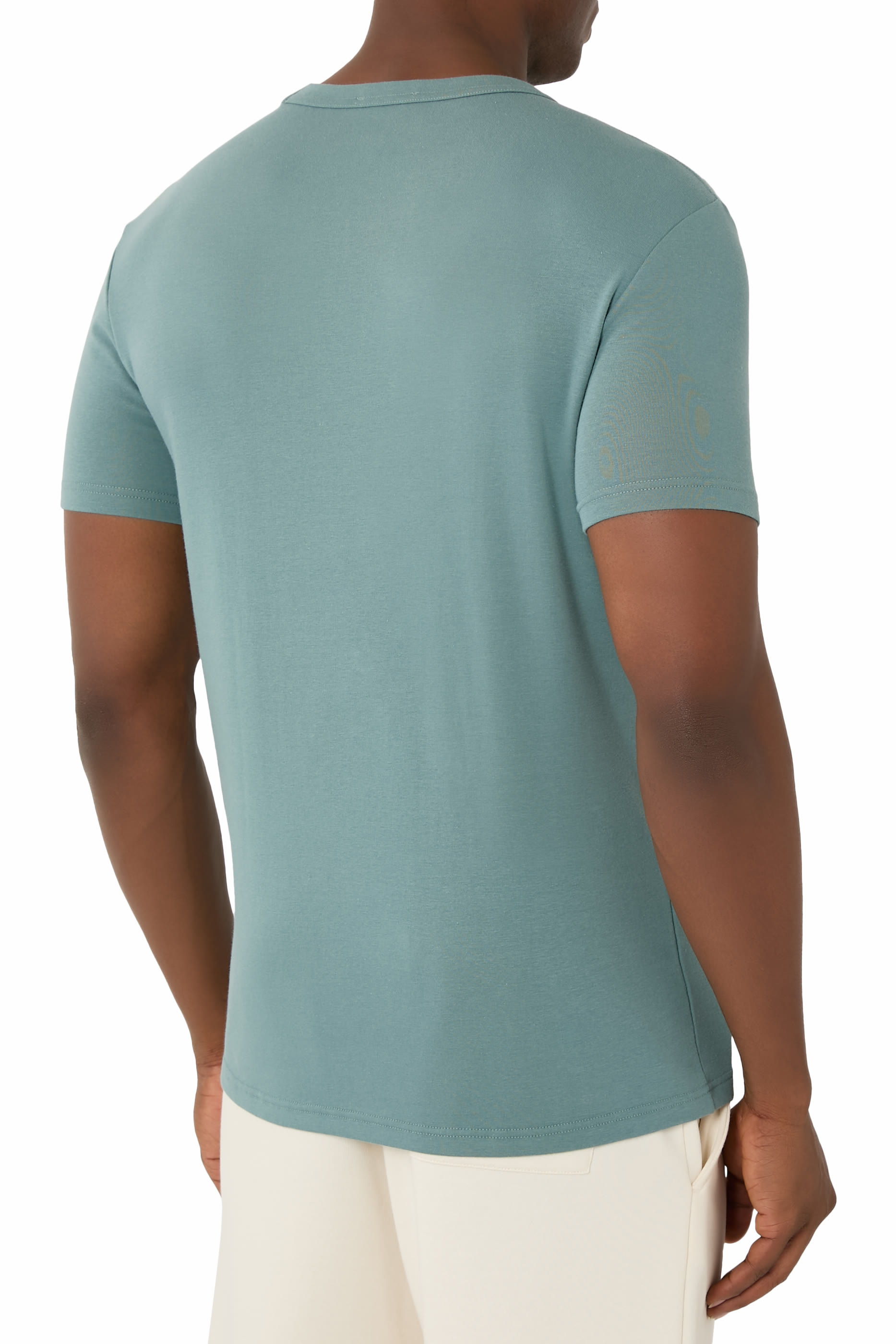 Cotton Crewneck T-Shirt