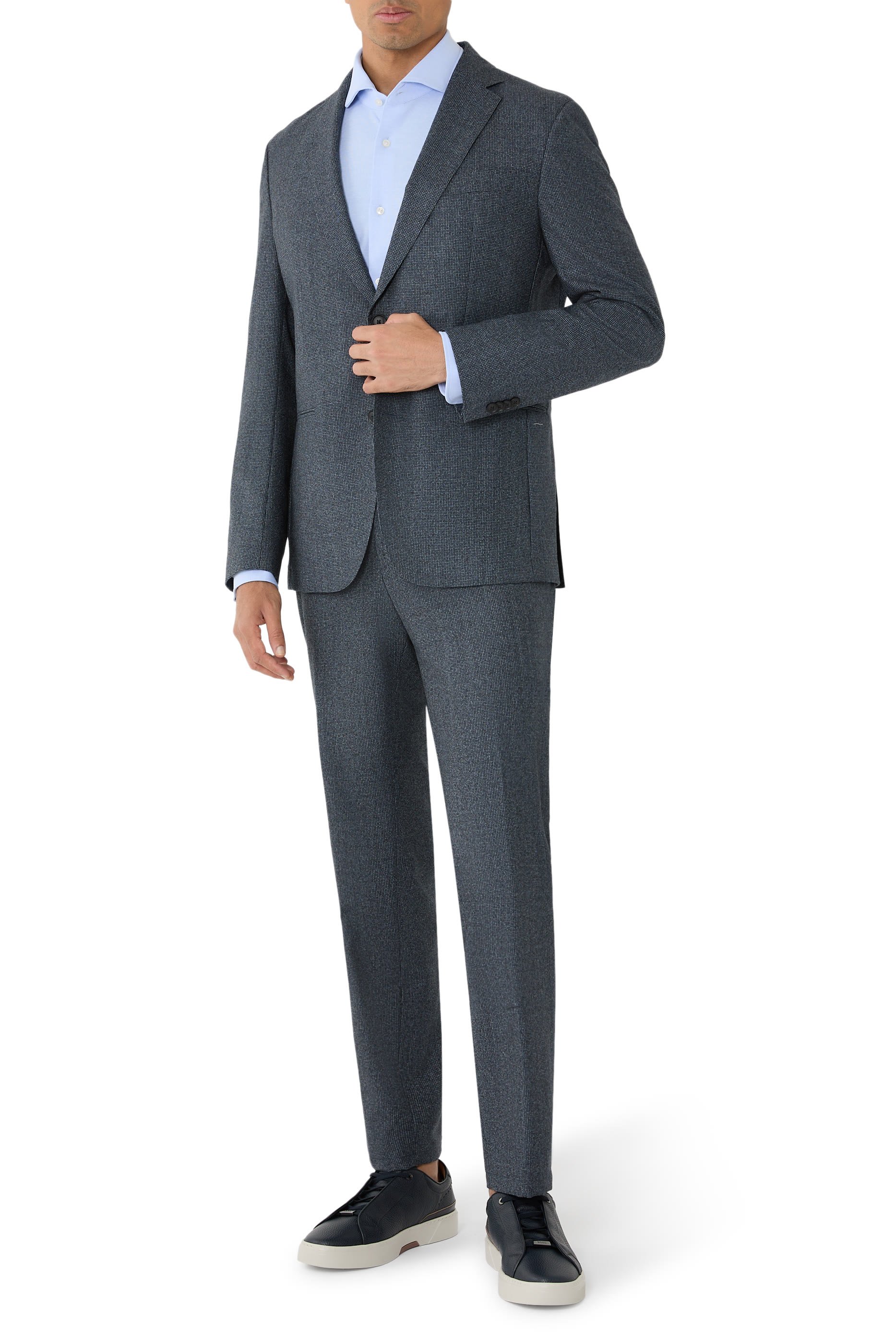 C-Genius-253 Slim-Fit Trousers