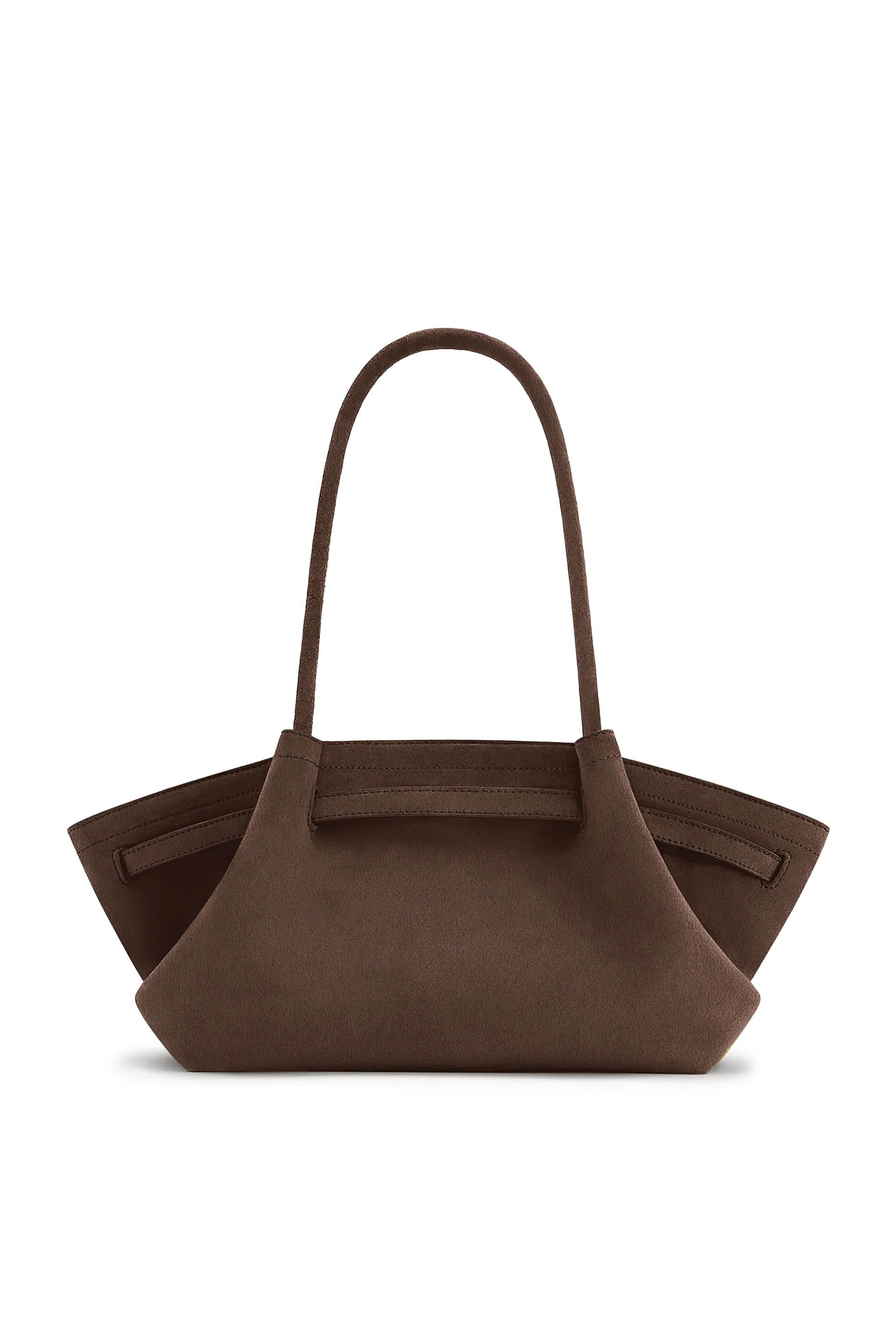 Hana Wide Faux Suede Tote Bag