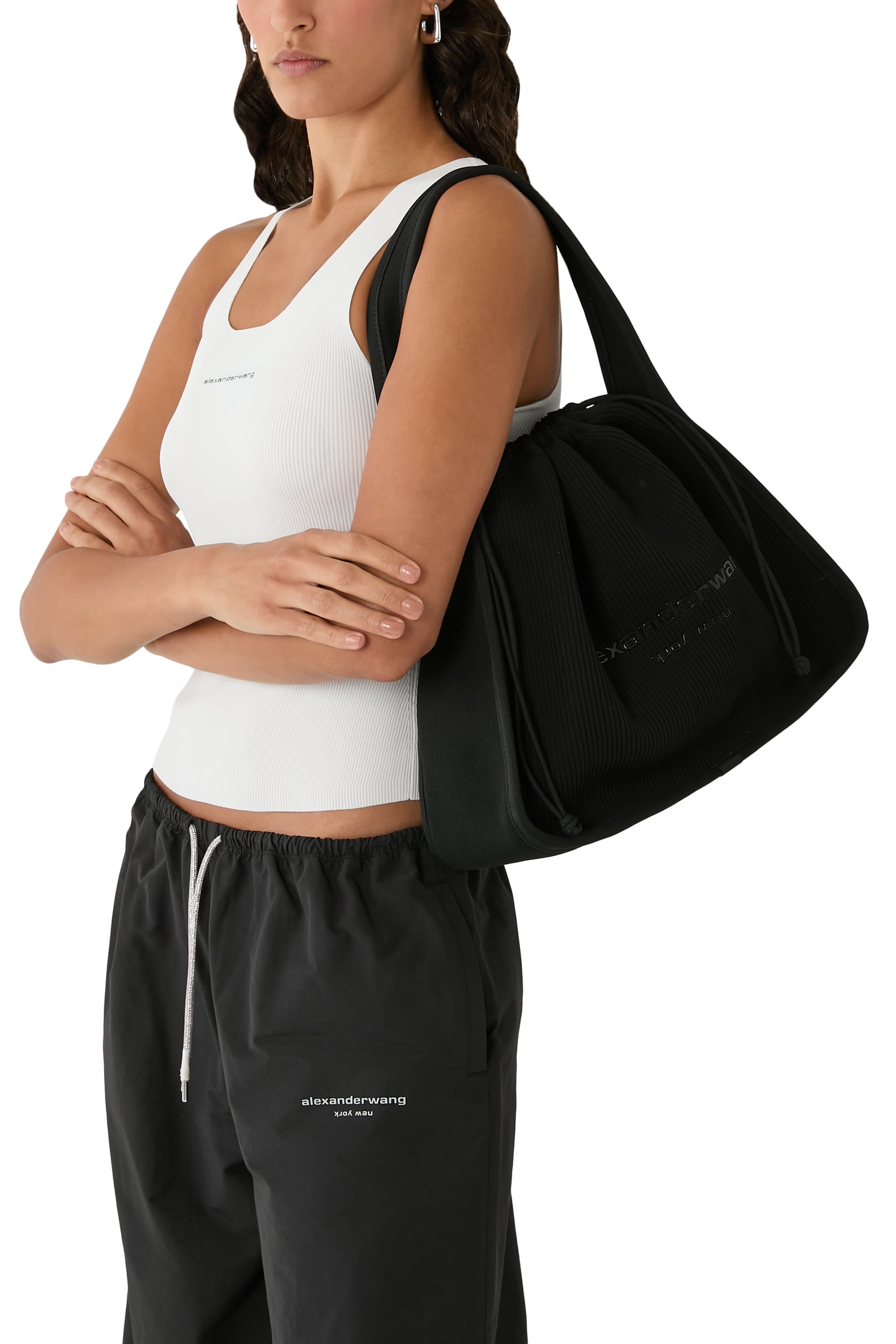 Ribbed Knit Ryan Bag 