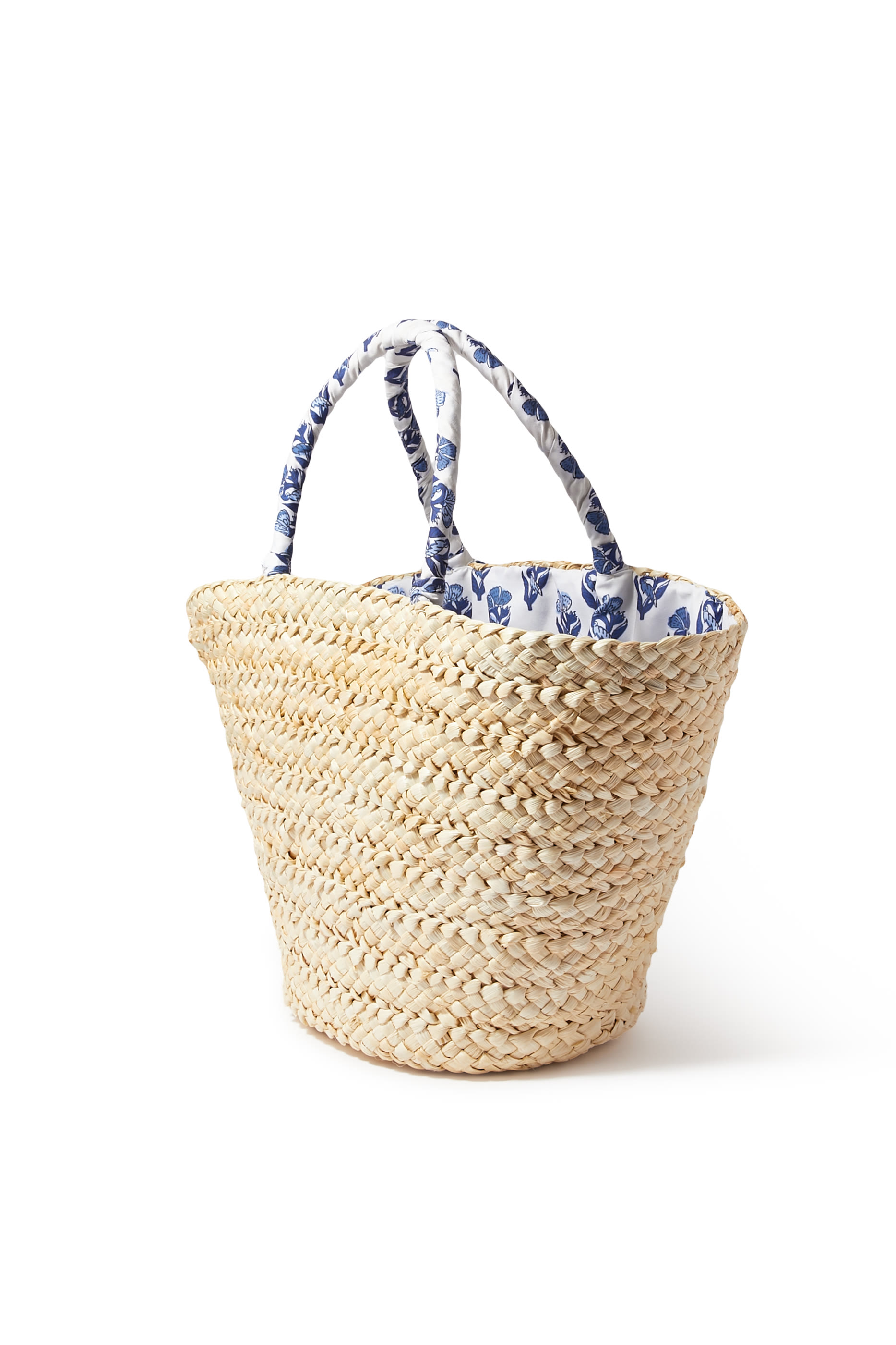 Kylie  Large Woven-Straw Tote Bag