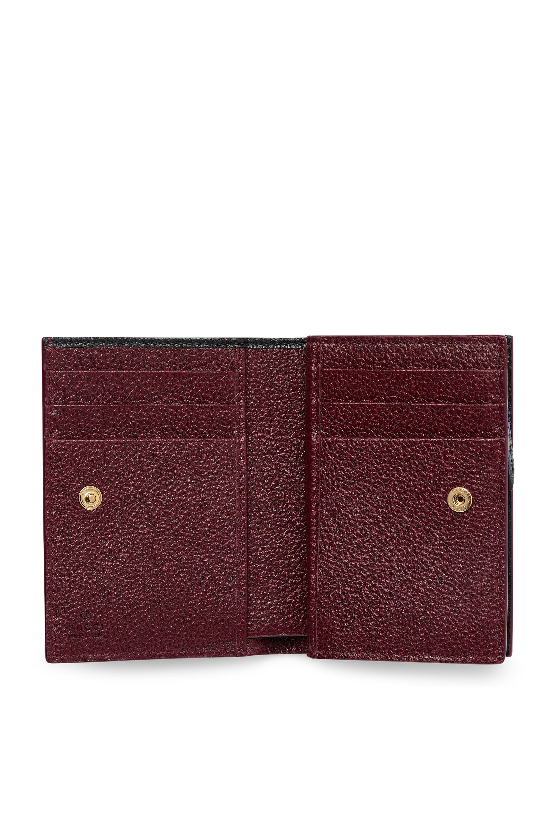 Bi-Color GG Marmont Small Wallet